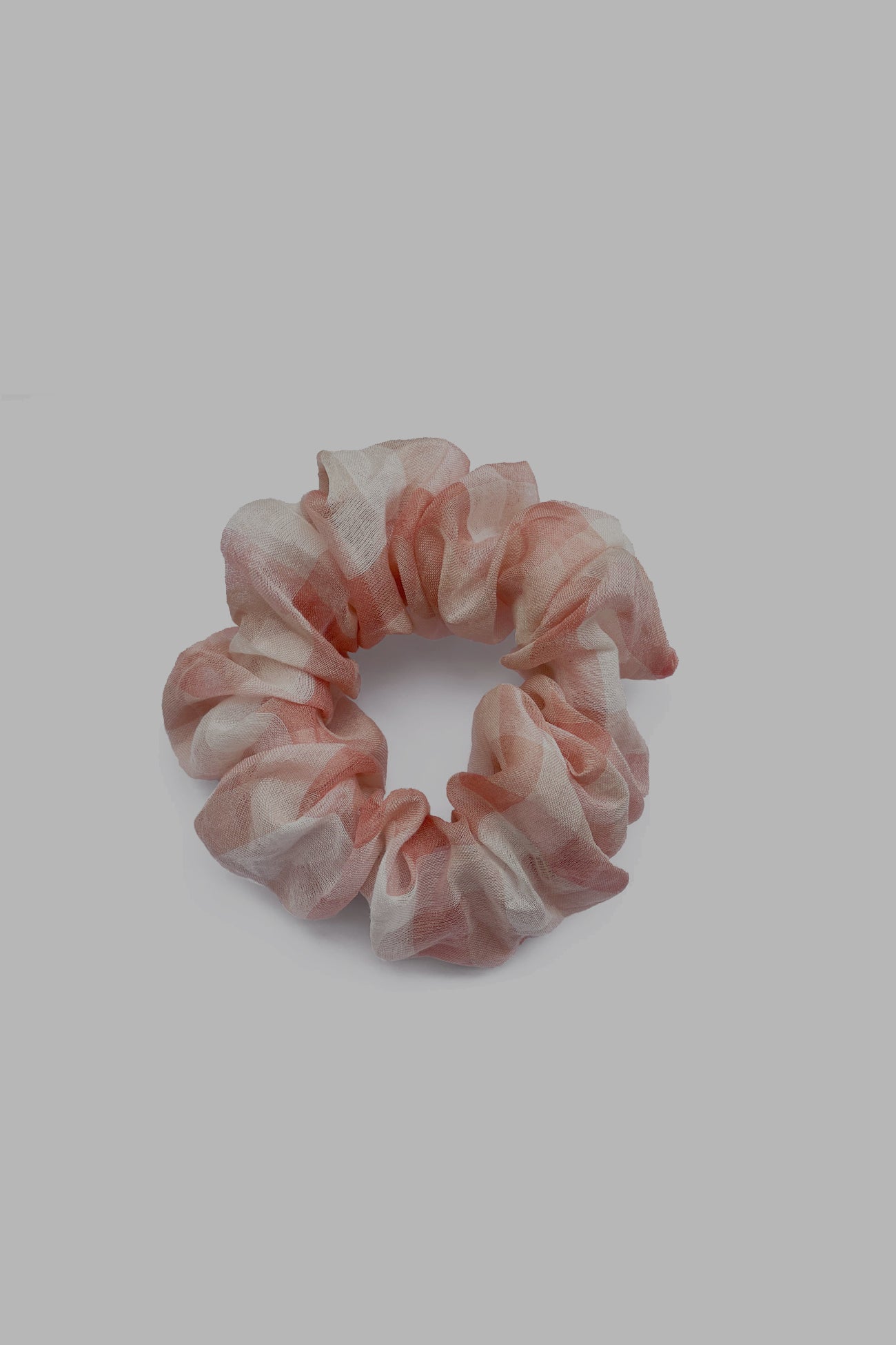 Scrunchie in Pink Vichy XXL