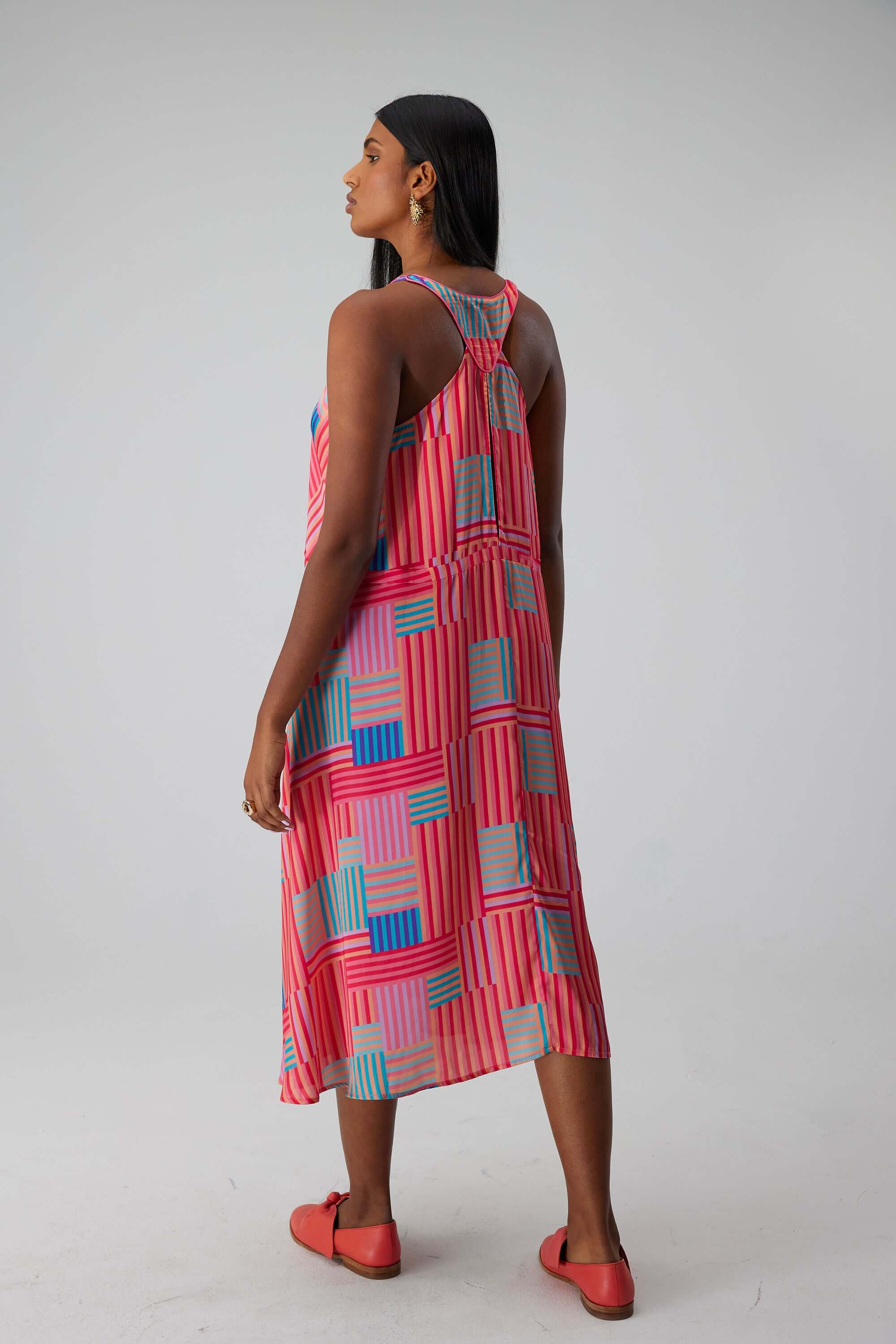 Robe Java en imprimé Strike