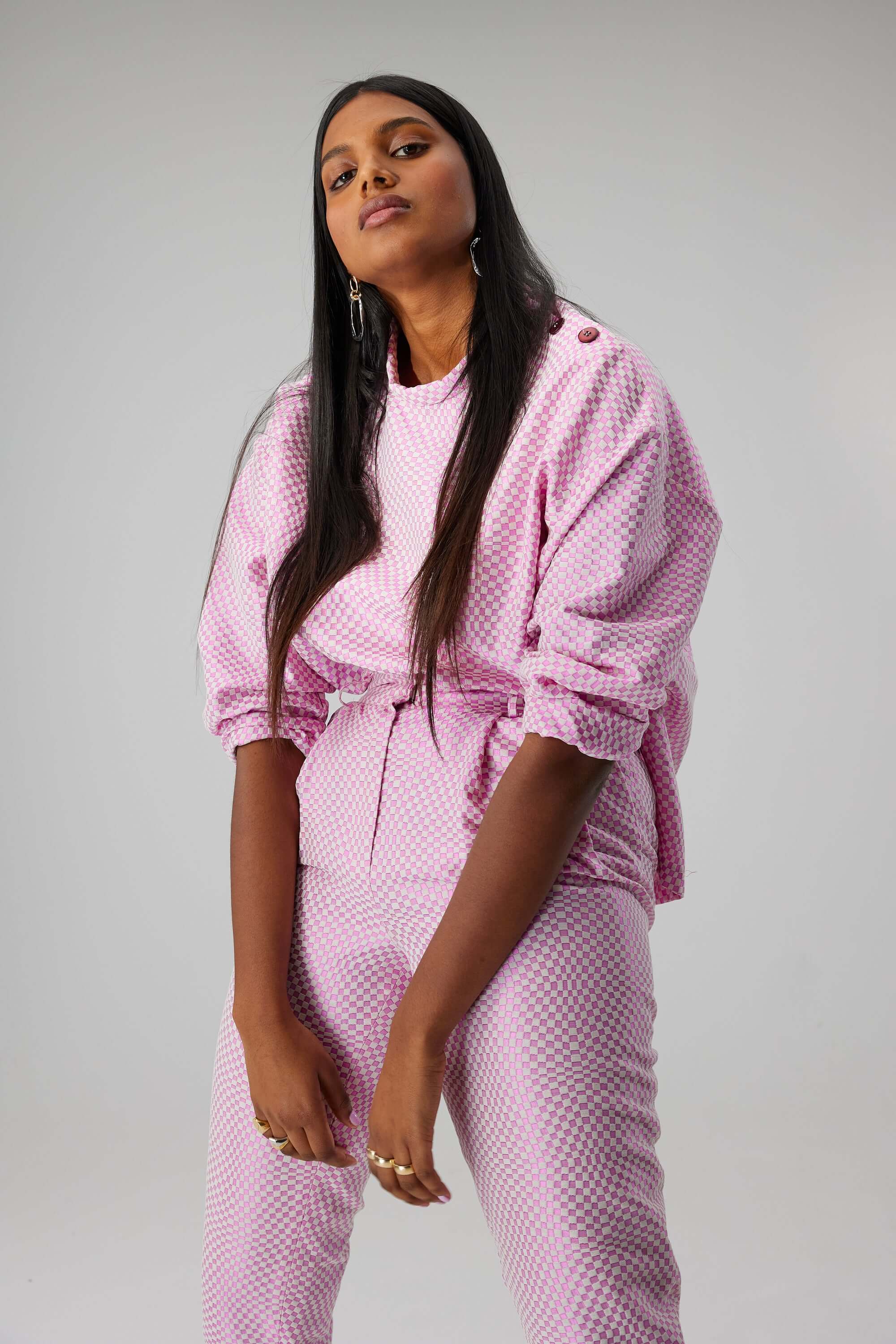 Gabriel pants in Monica chequered