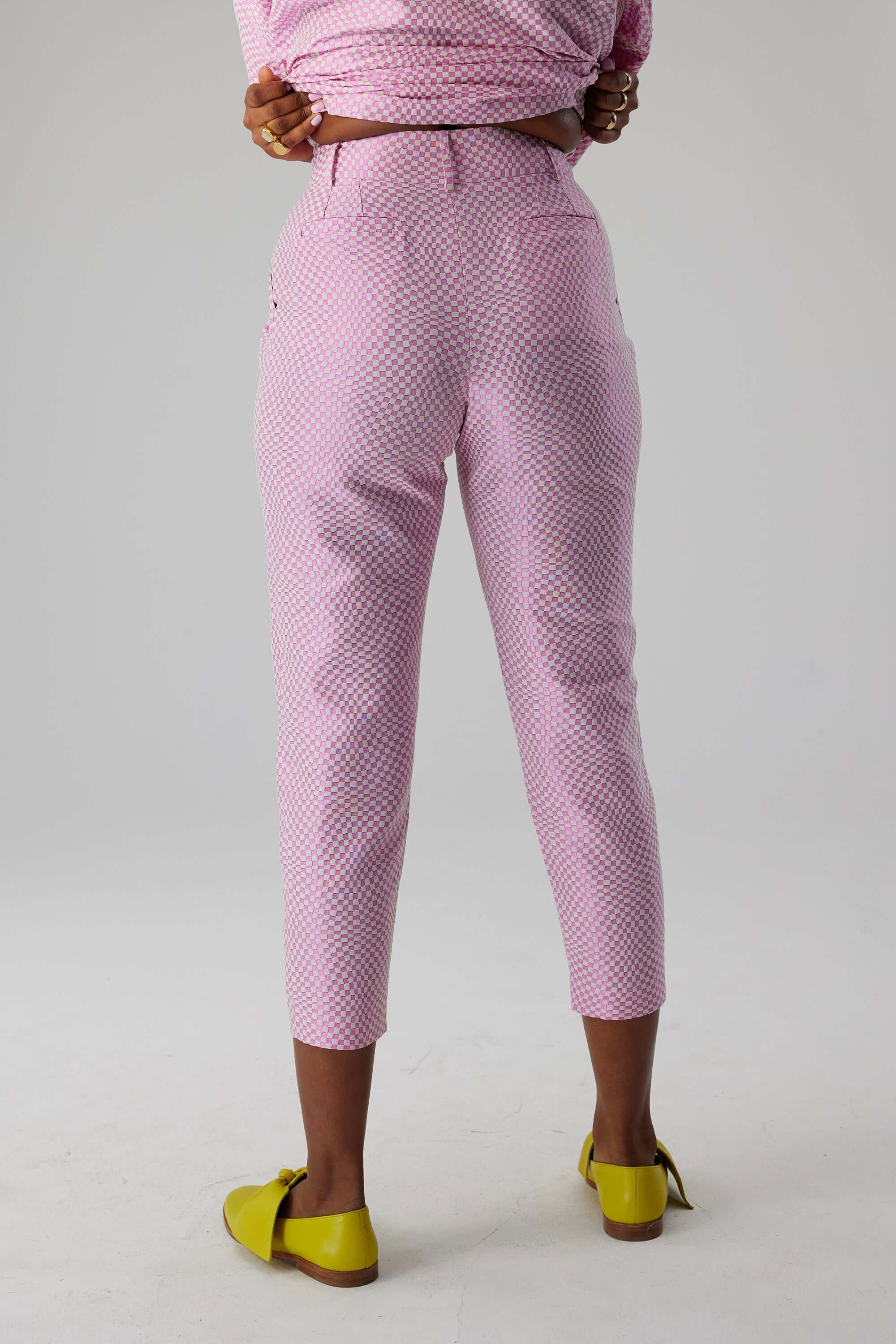 Gabriel pants in Monica chequered