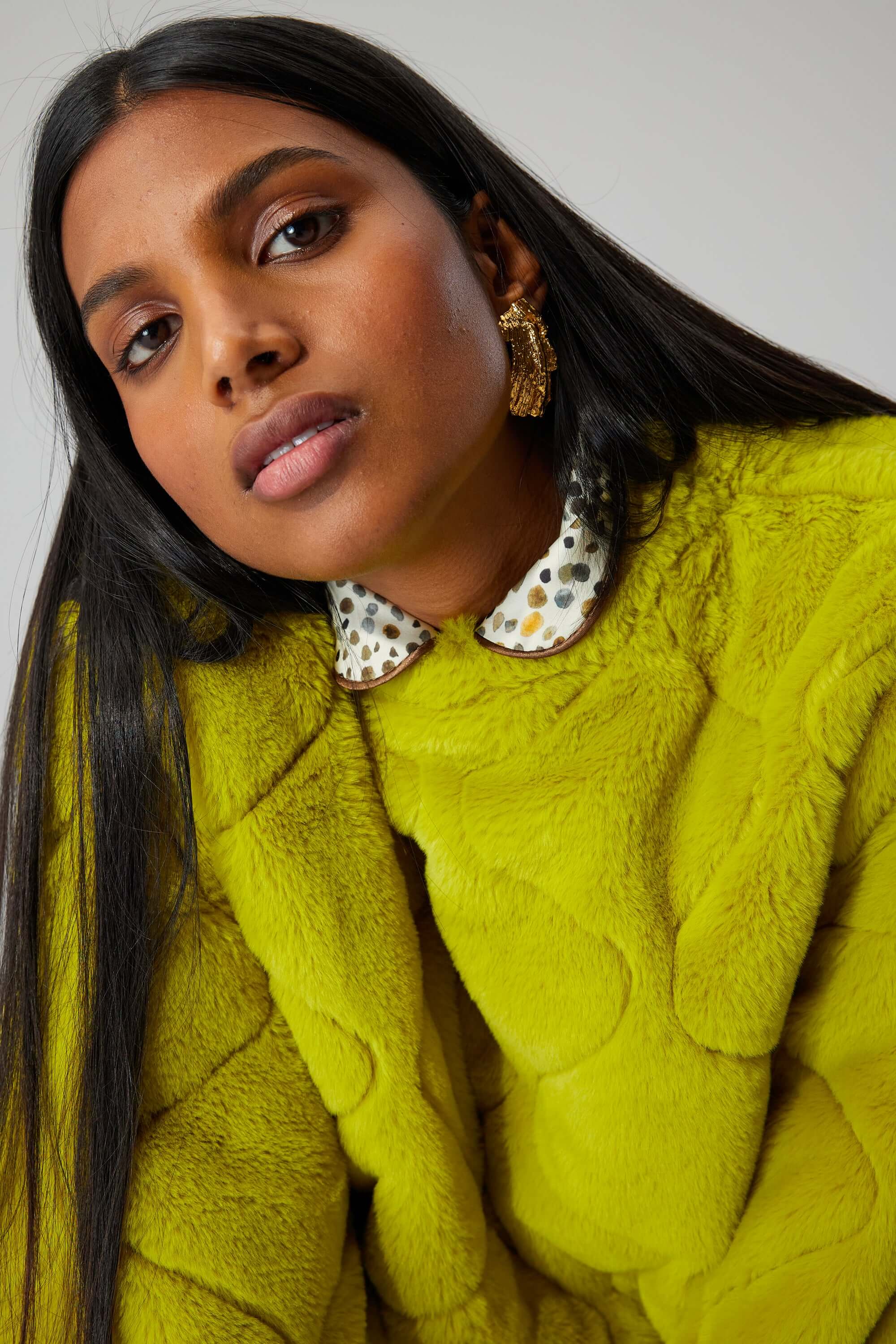 Jumper Harlem en fausse fourrure Fizz