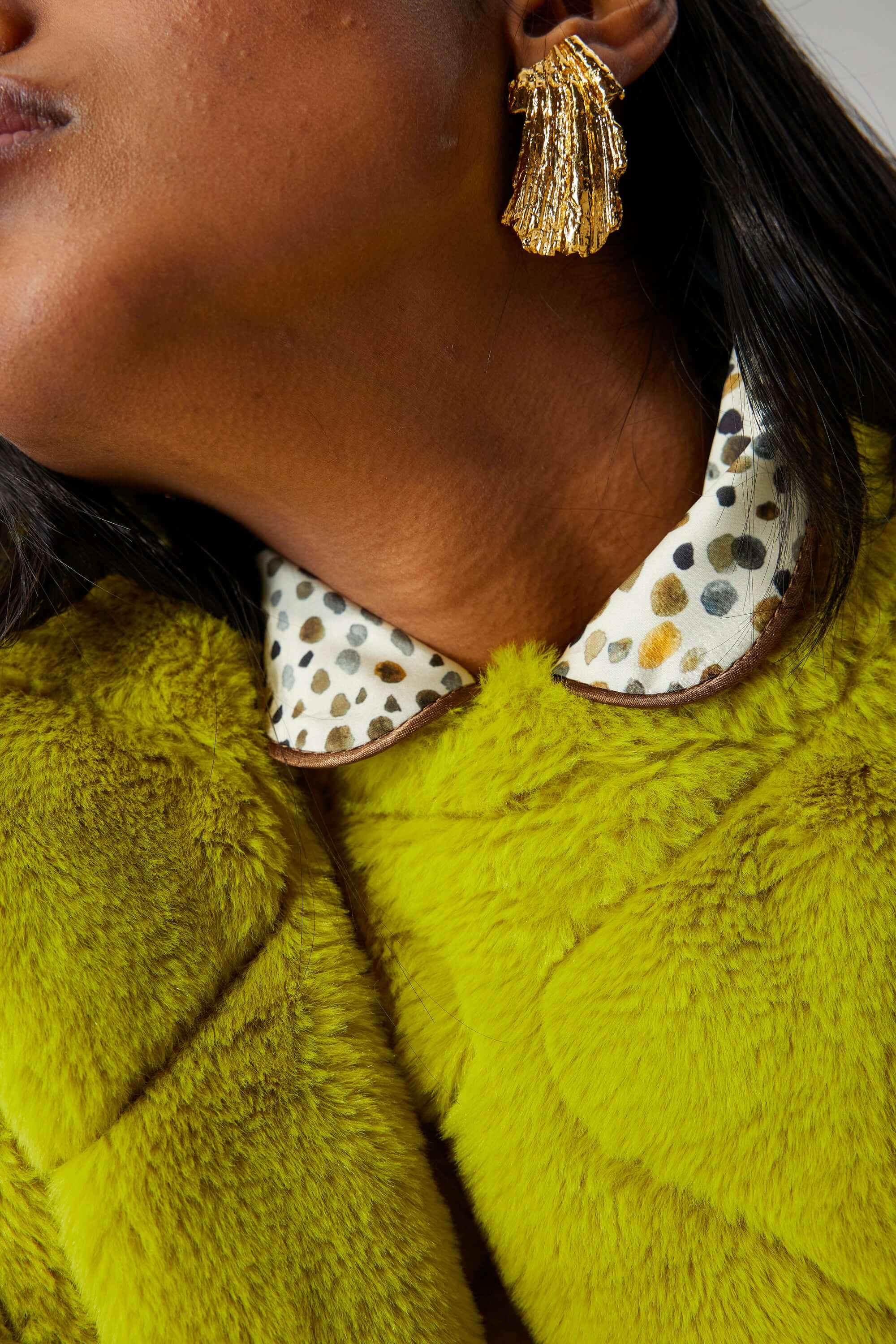 Jumper Harlem en fausse fourrure Fizz