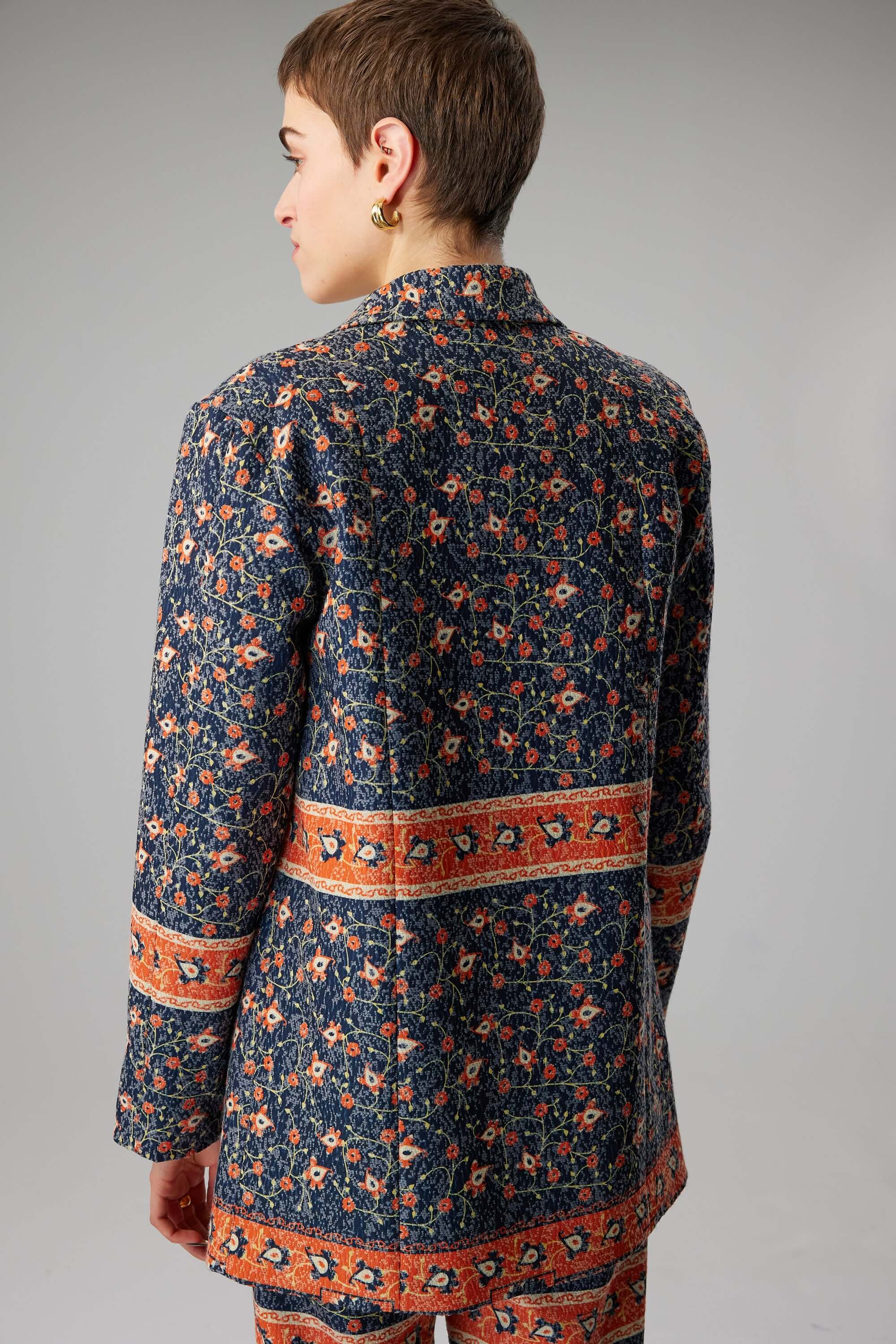 Sonny Crockett blazer in Bourbon fabric