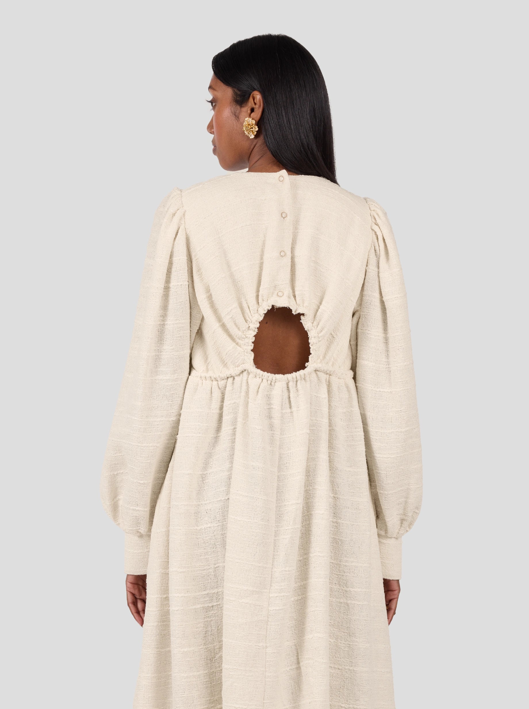 Robe Austin en Toile de Jute Ivoire