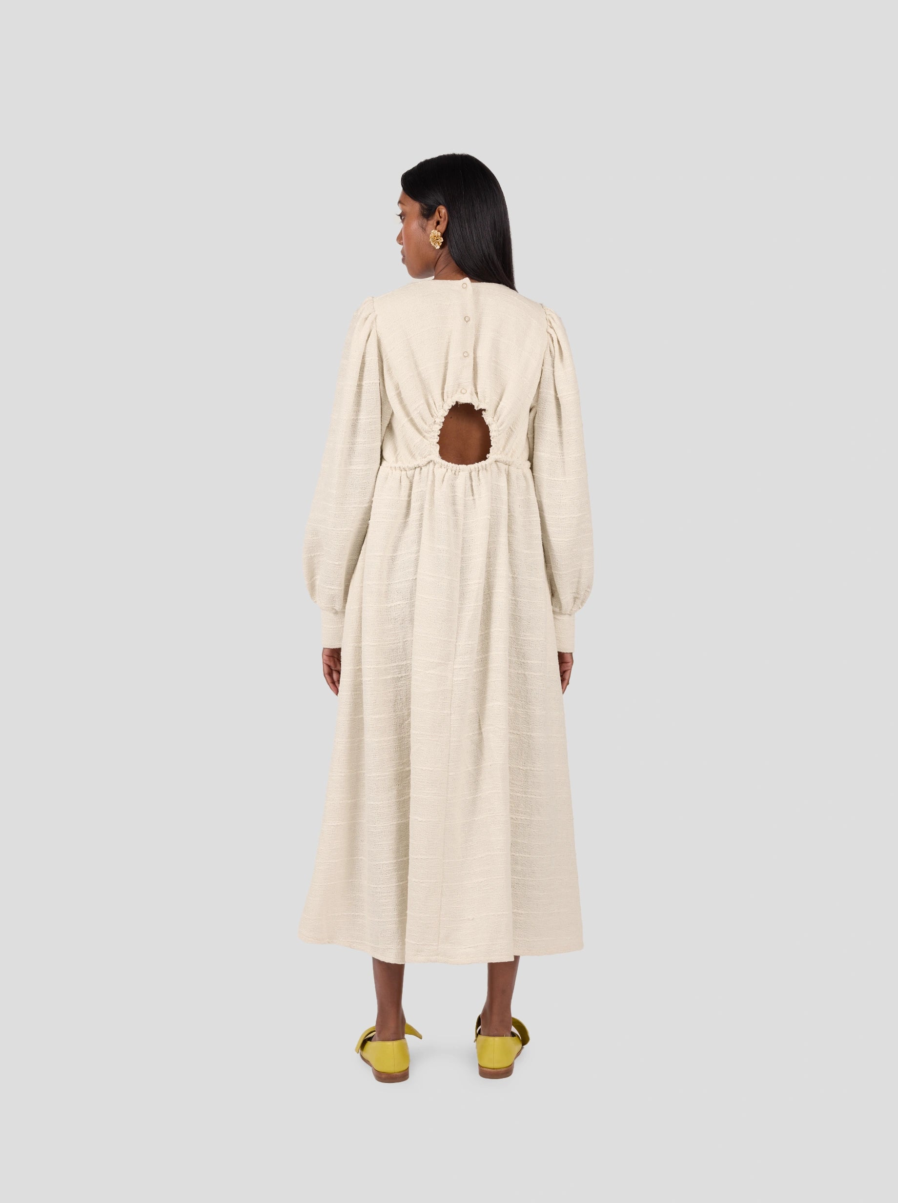 Robe Austin en Toile de Jute Ivoire