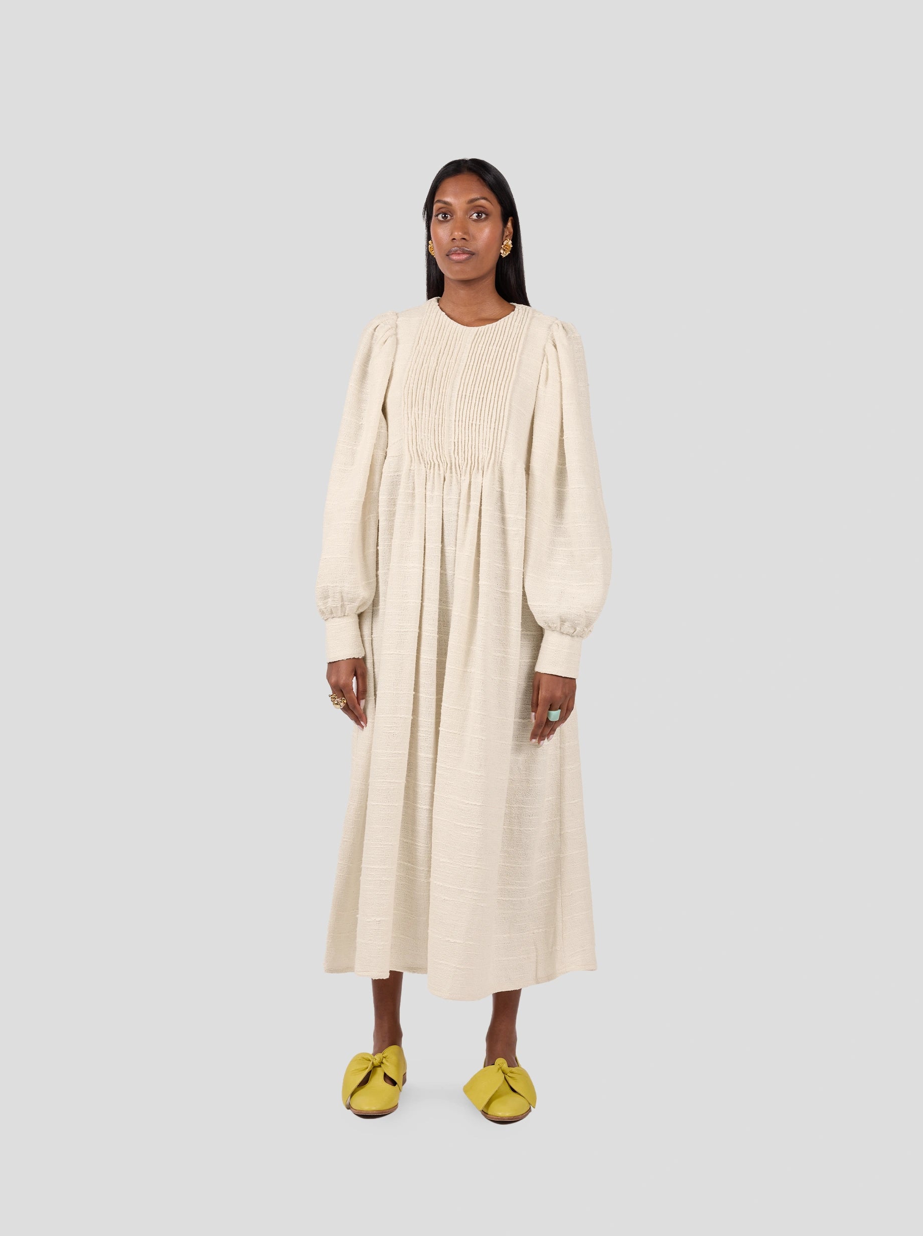 Robe Austin en Toile de Jute Ivoire