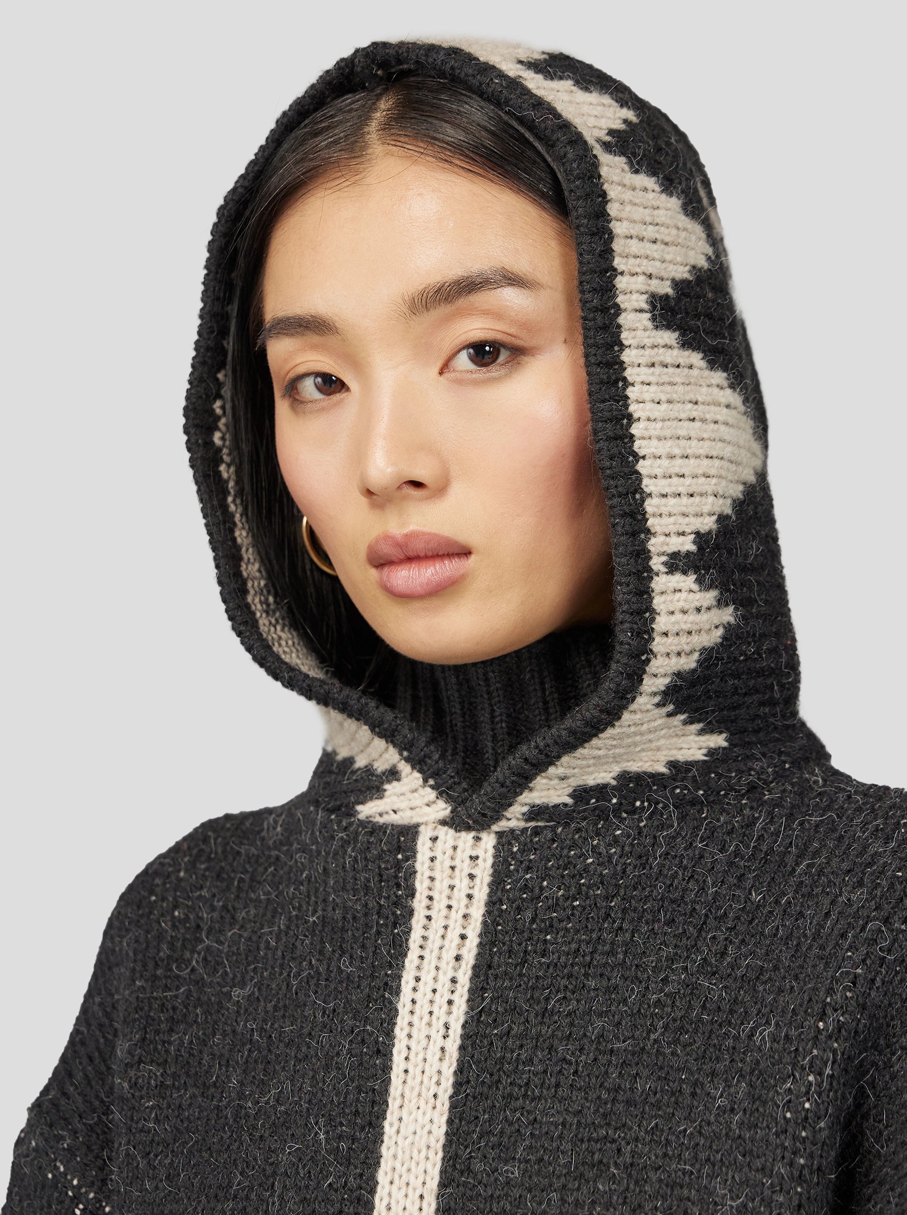 Nome cape in Nomadic knit