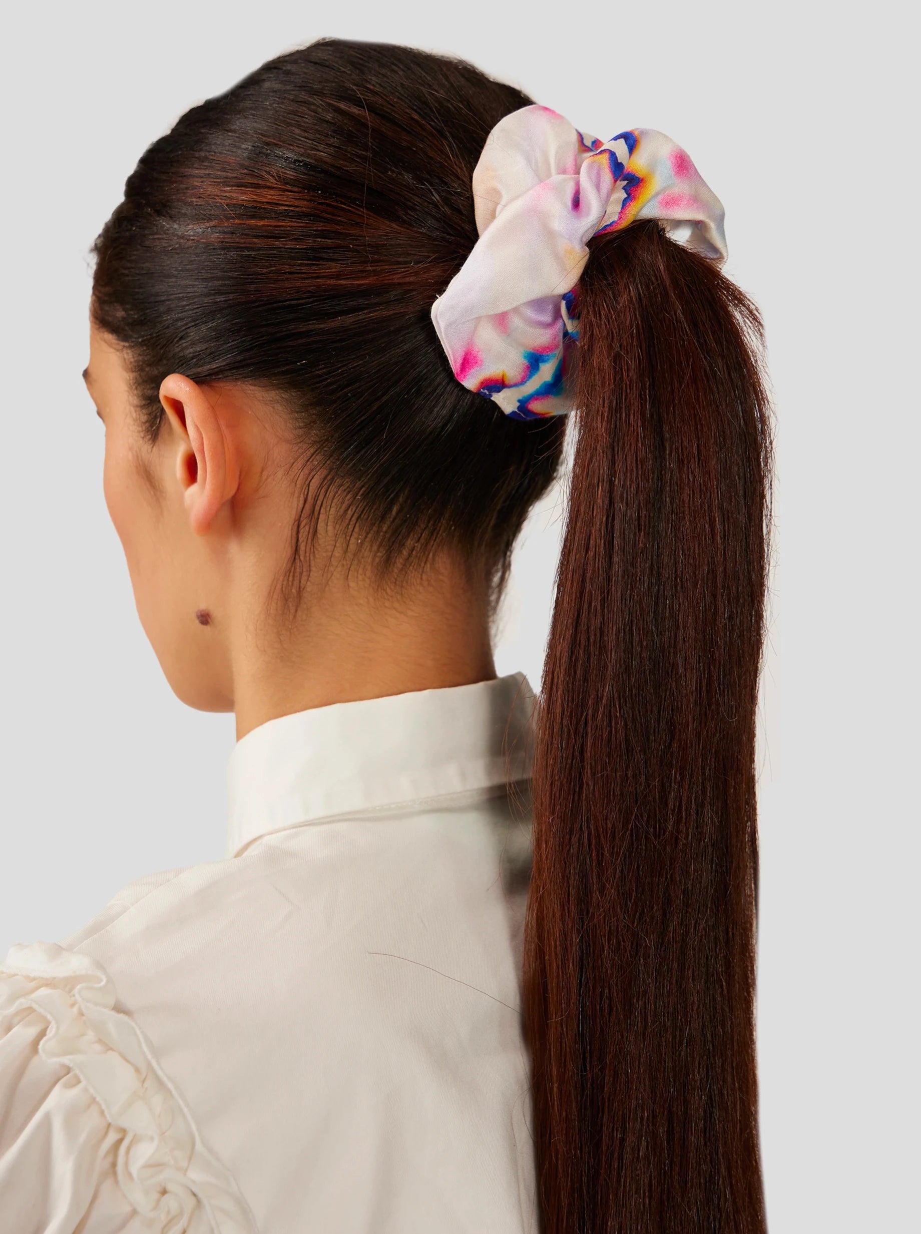 Scrunchie in Blotting Paper Print