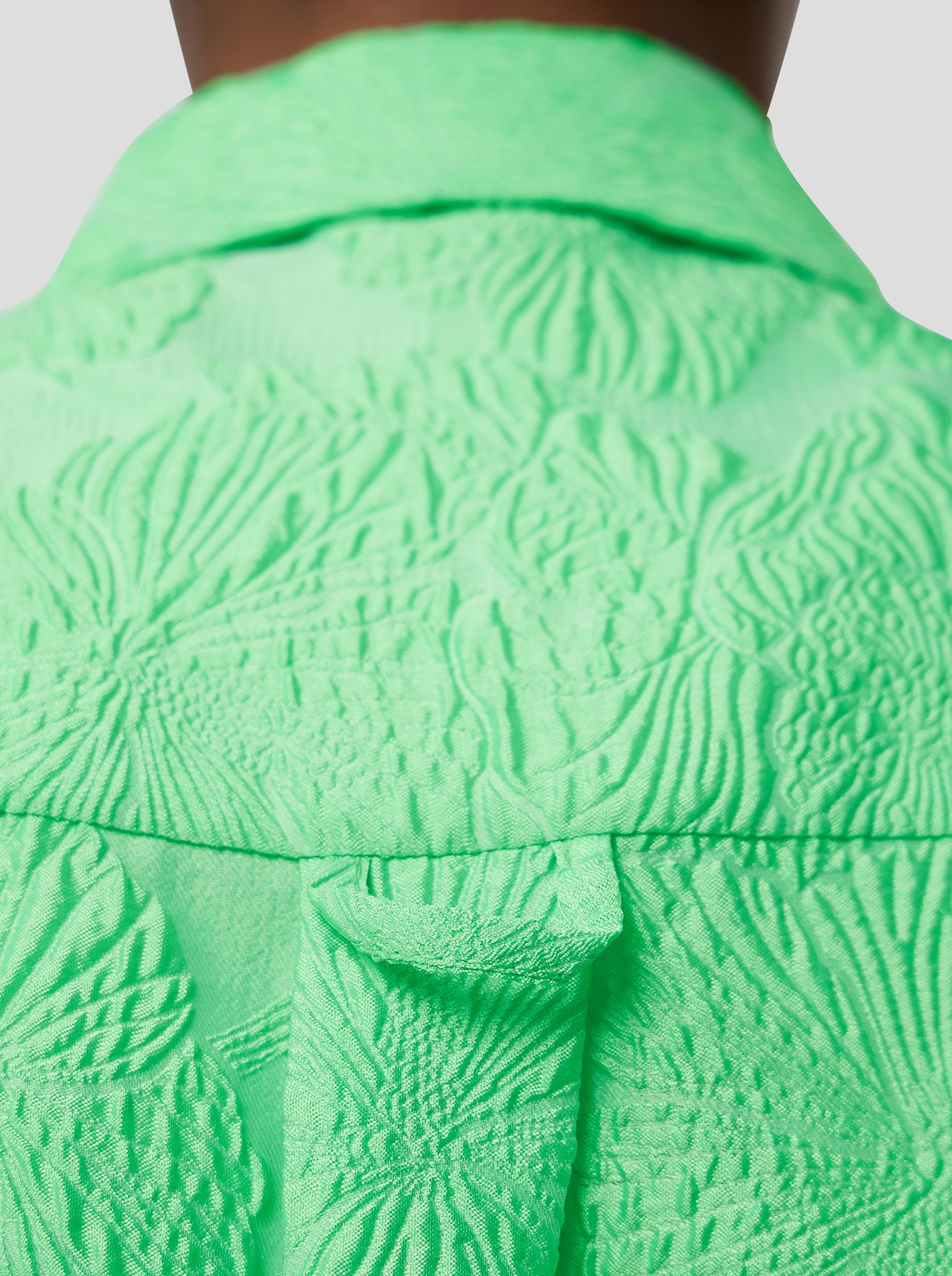 Astrée shirt in embossed Cactus