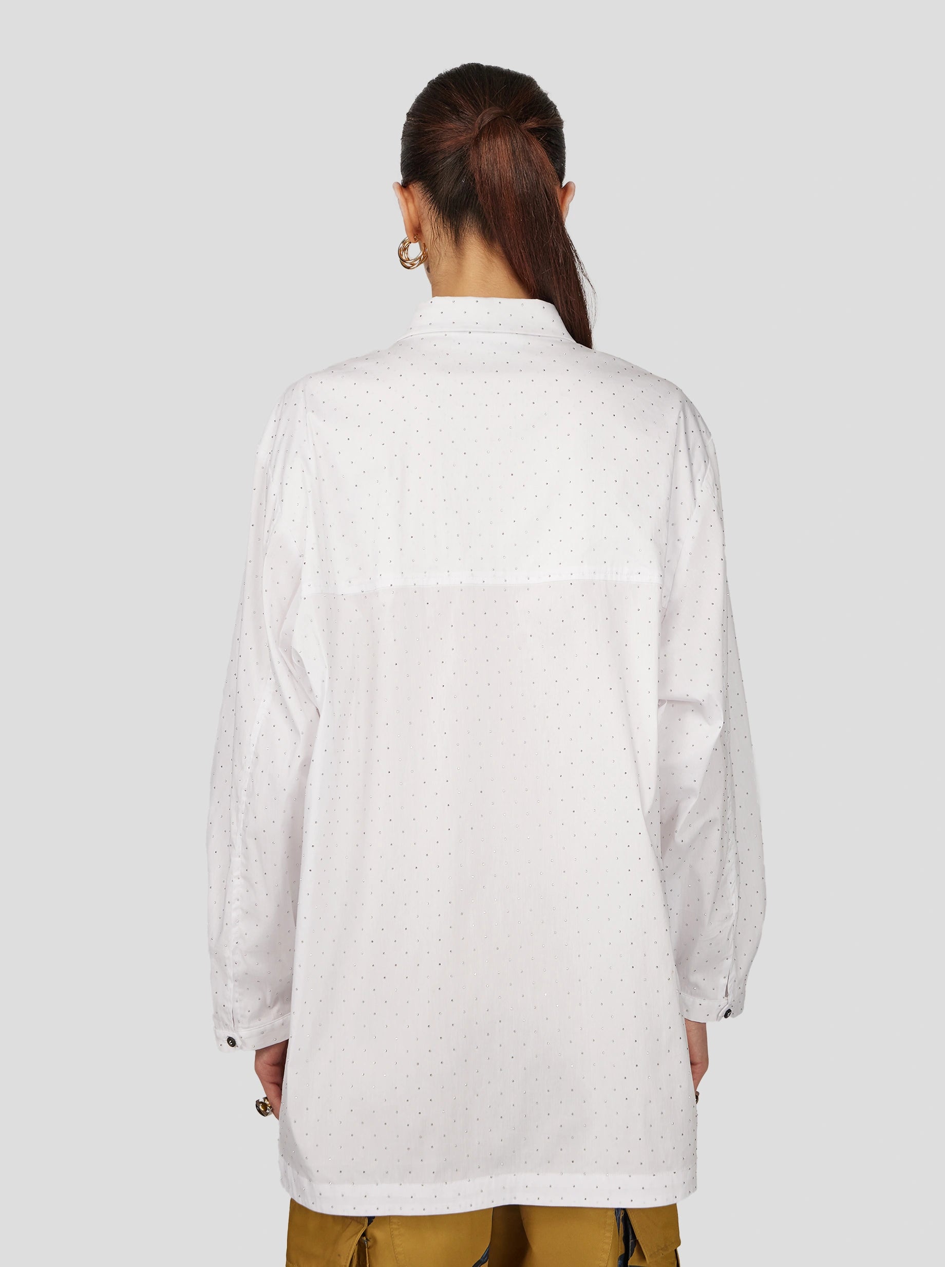 CHEMISE BUFFALO EN COTON CRYSTAL