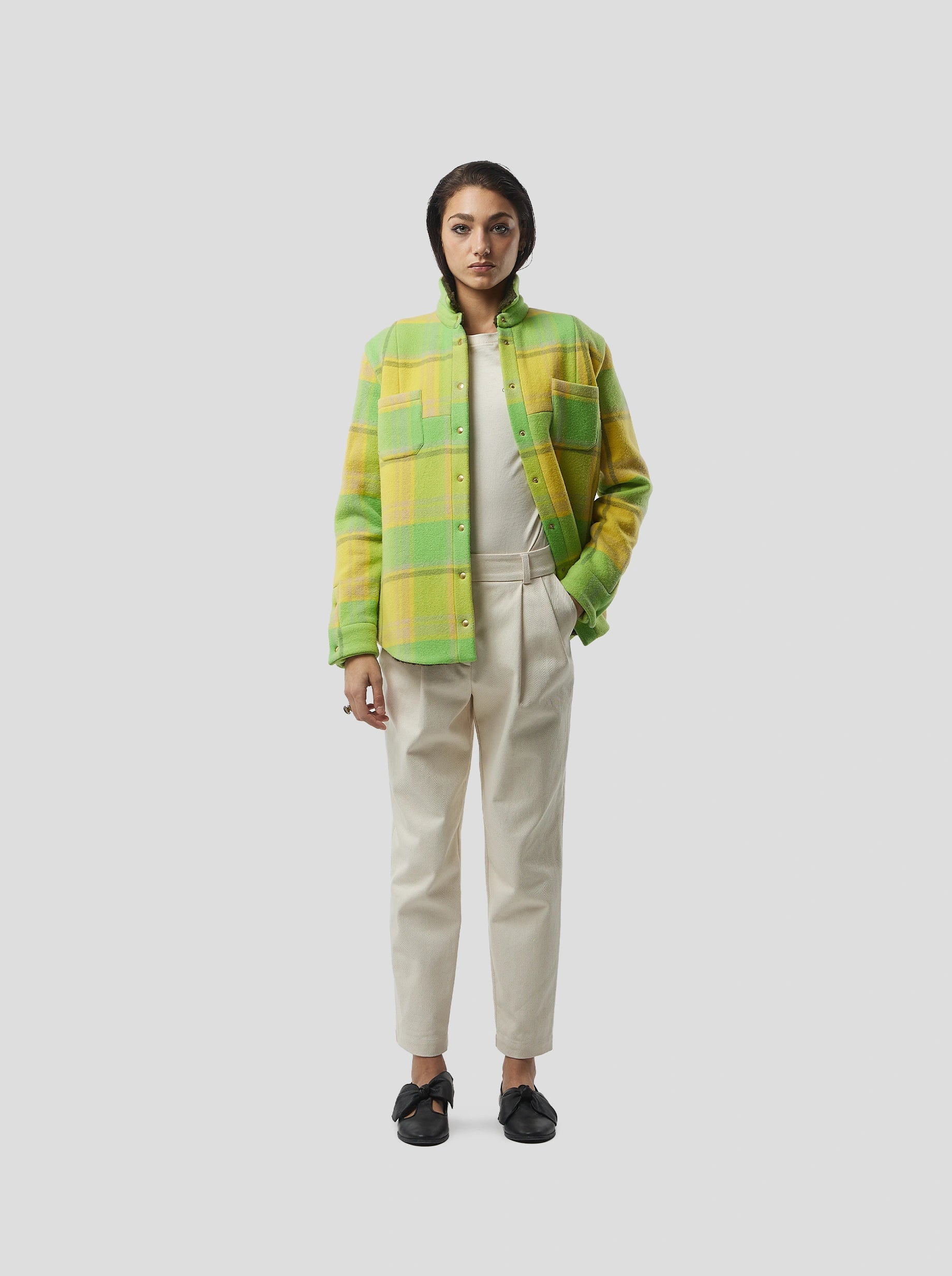 Dori overshirt in District Lemonade