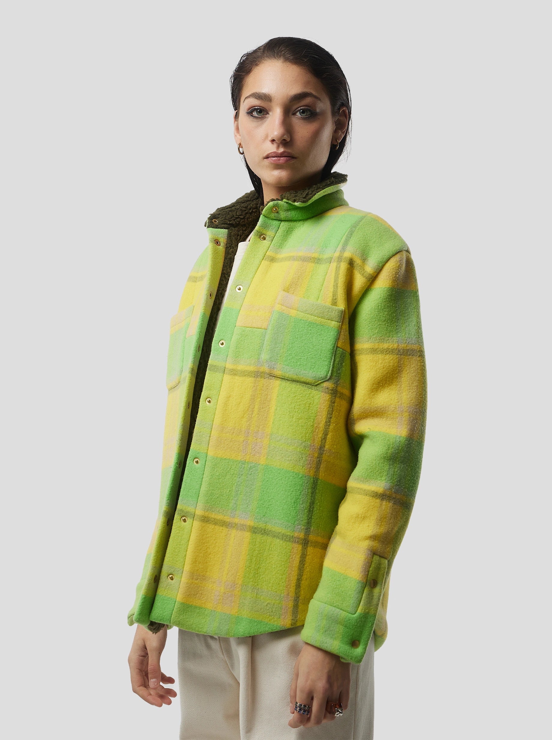 Dori overshirt in District Lemonade