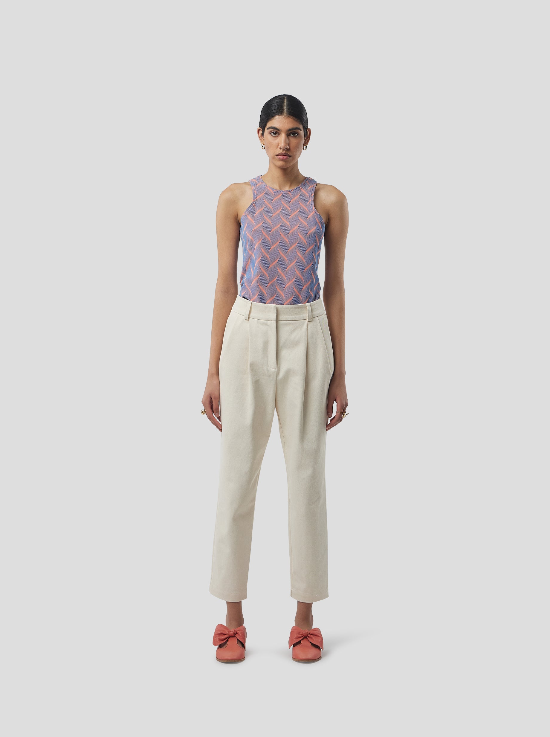 Kloss Top in Quartz Jersey
