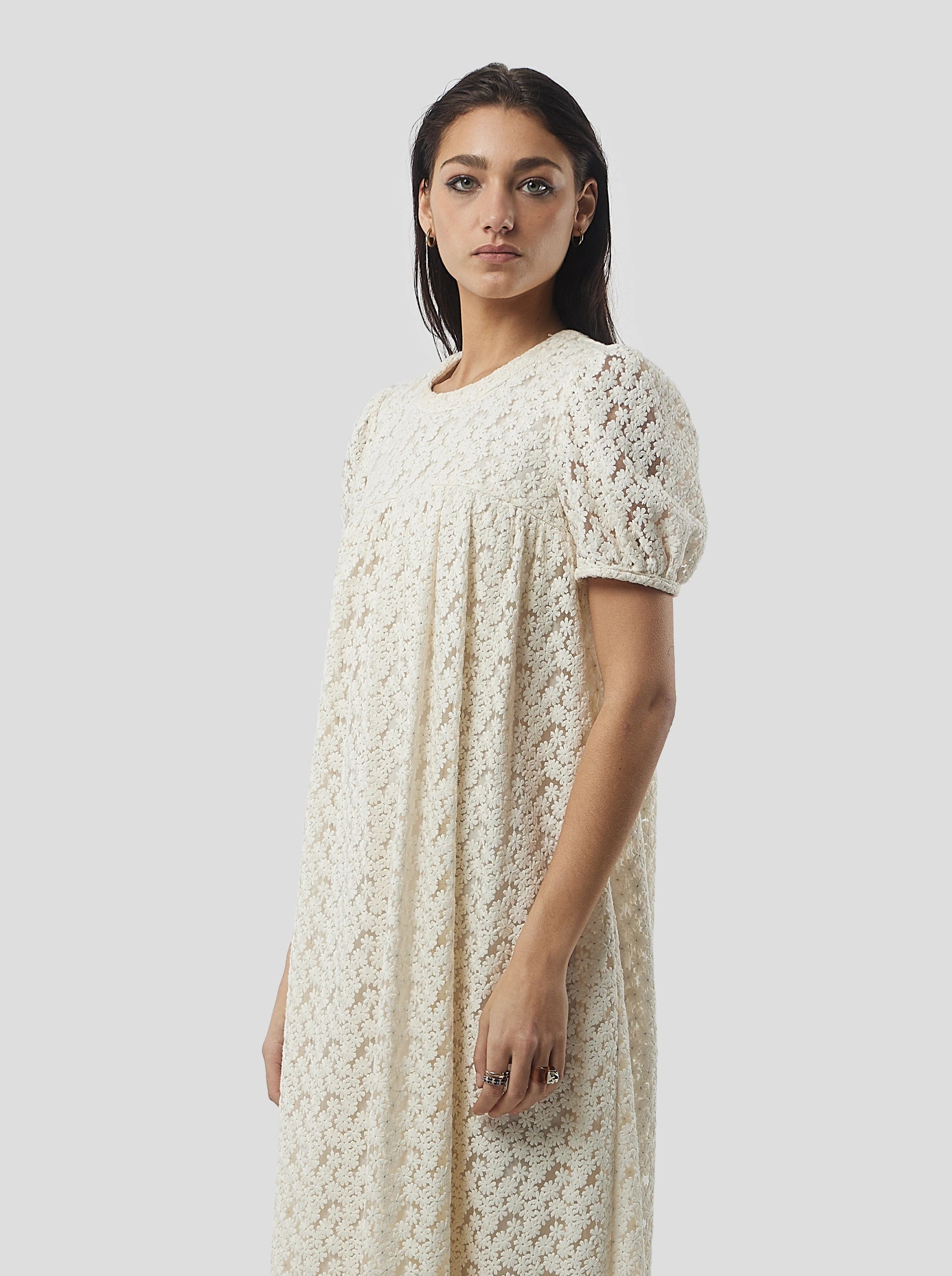 Gaya Dress in Albatre Lace