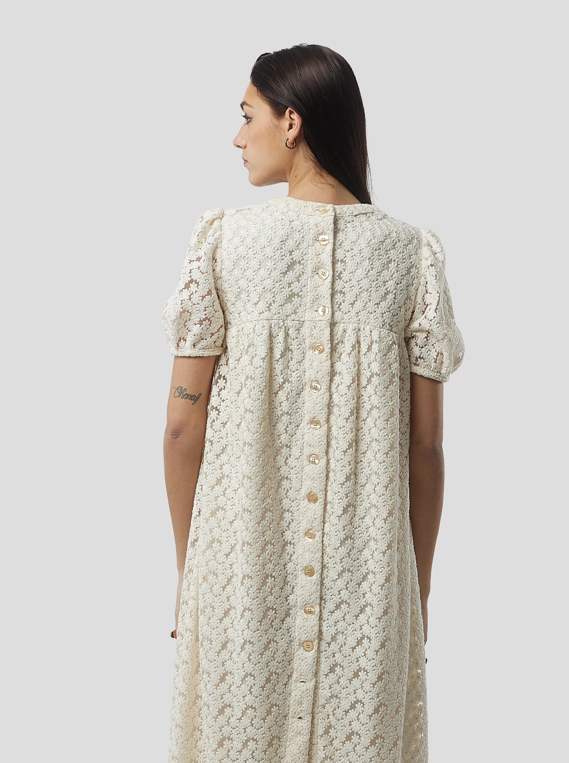 Gaya Dress in Albatre Lace