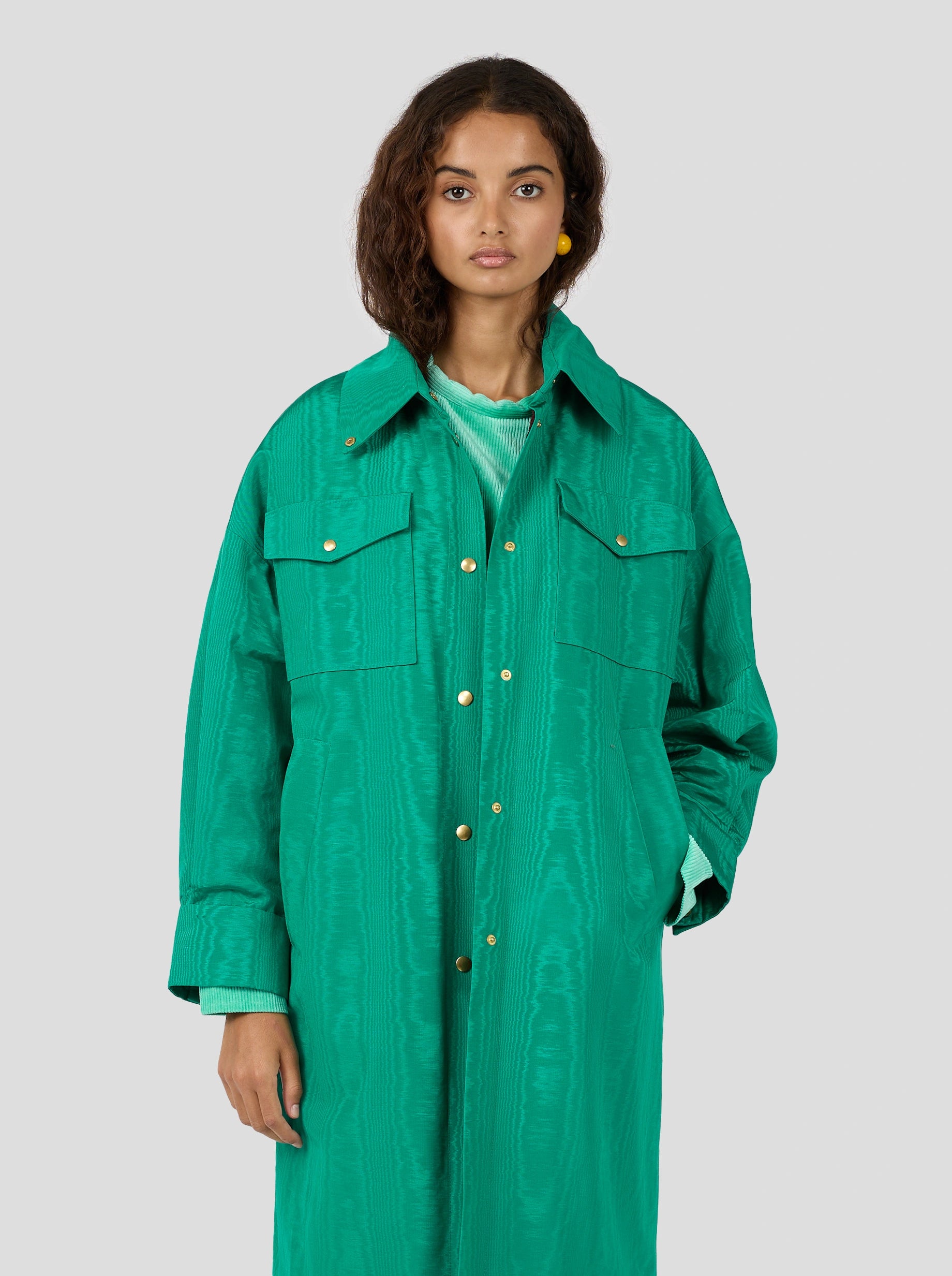 Marines XXL coat in moire green