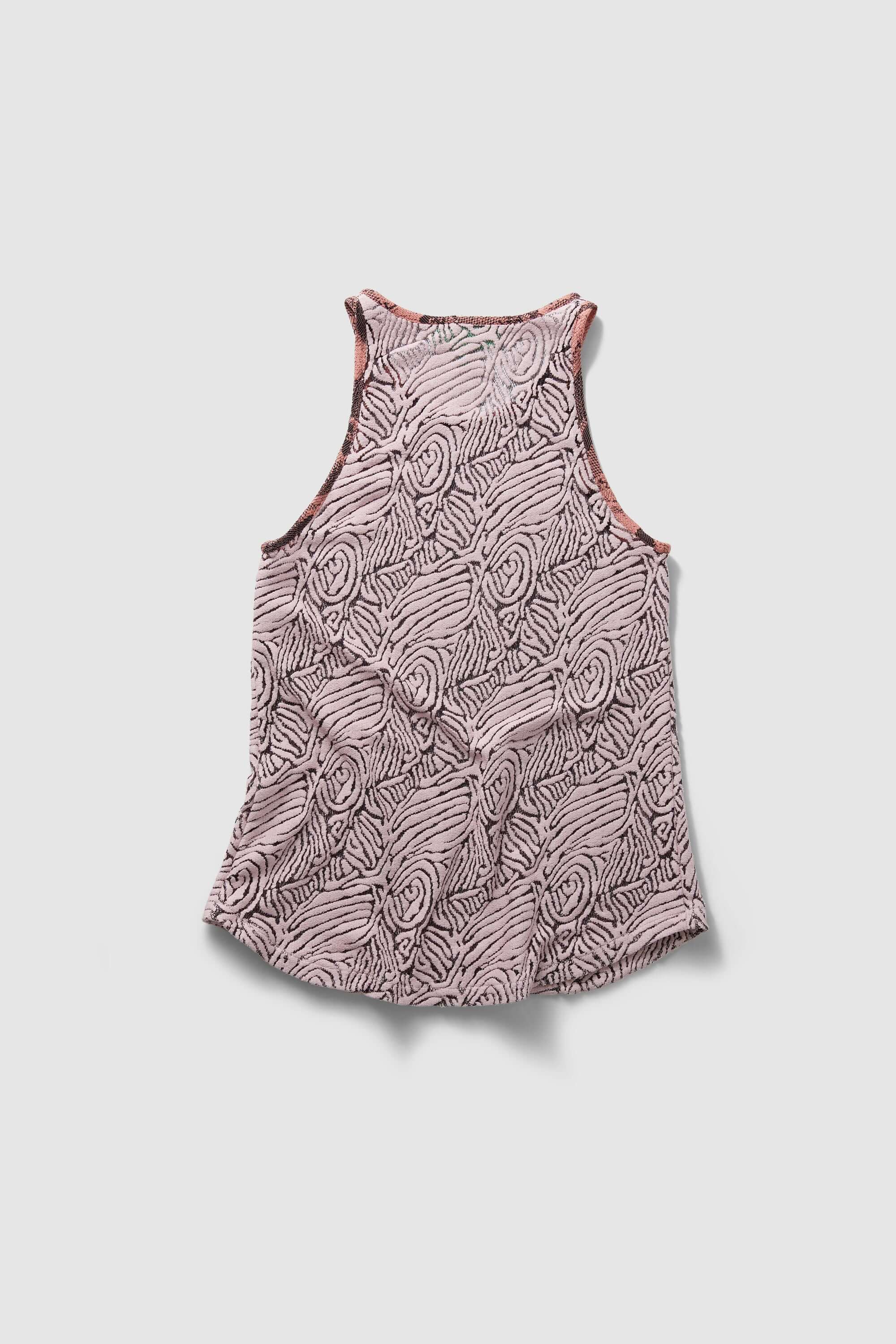 Deva tank top in Organic lace