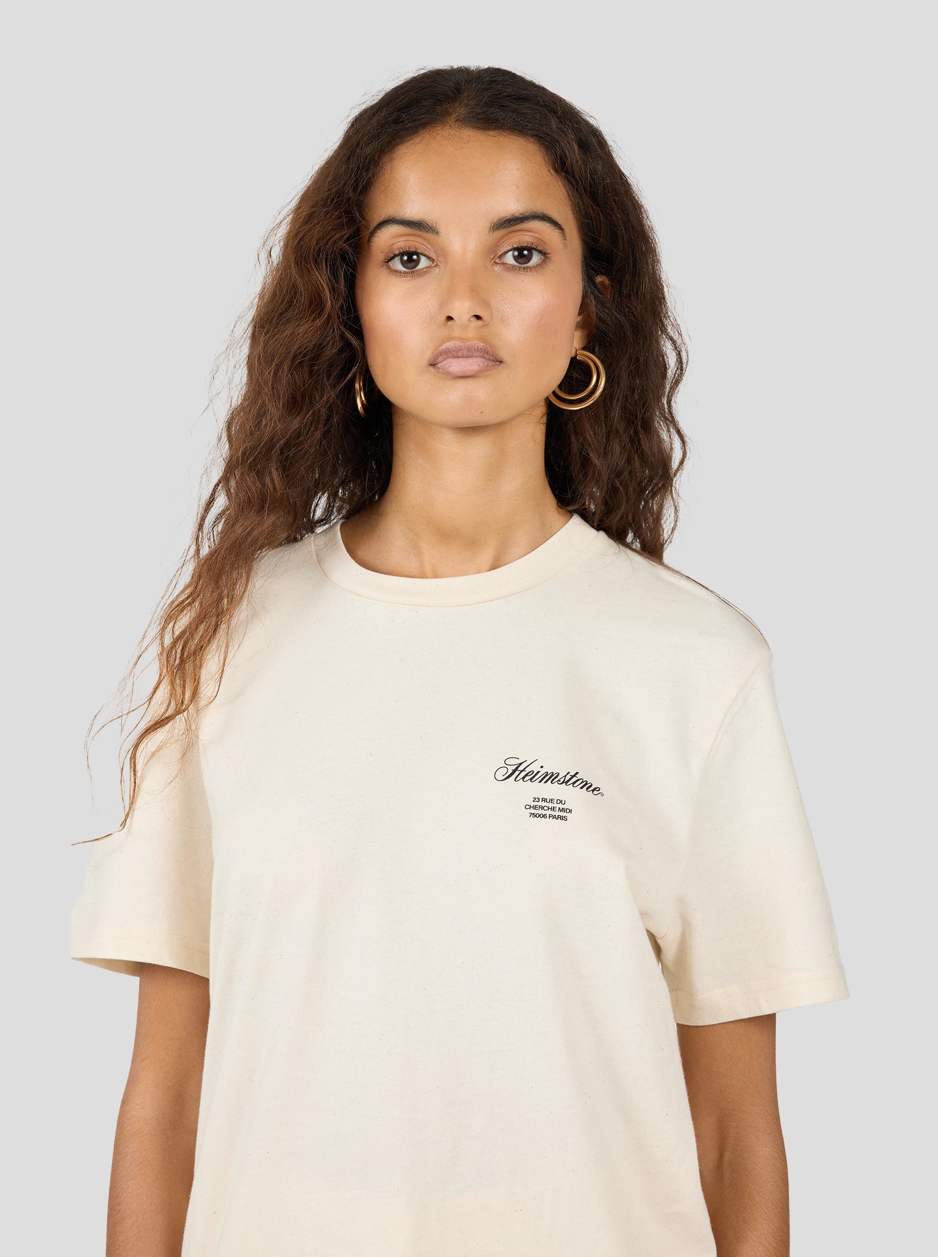 Collectible Unisex T-Shirt - Cream with Black Heimstone Logo