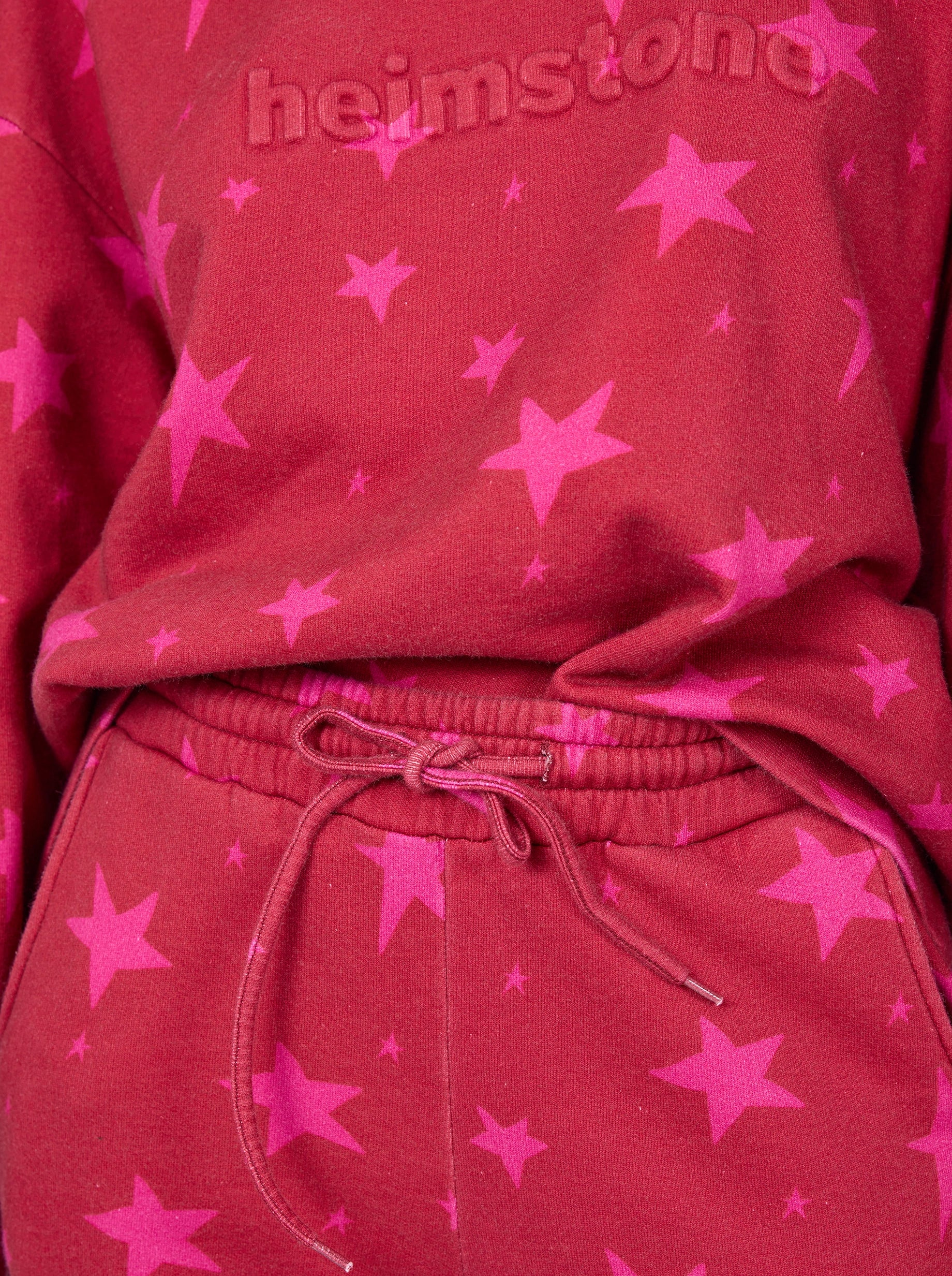 Kiara pants in All Stars printed fleece