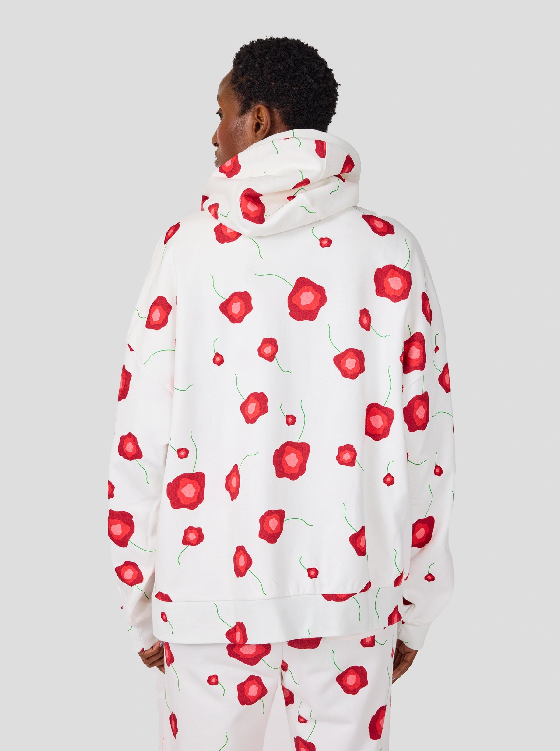 Jack sweat in Poppy printed fleece