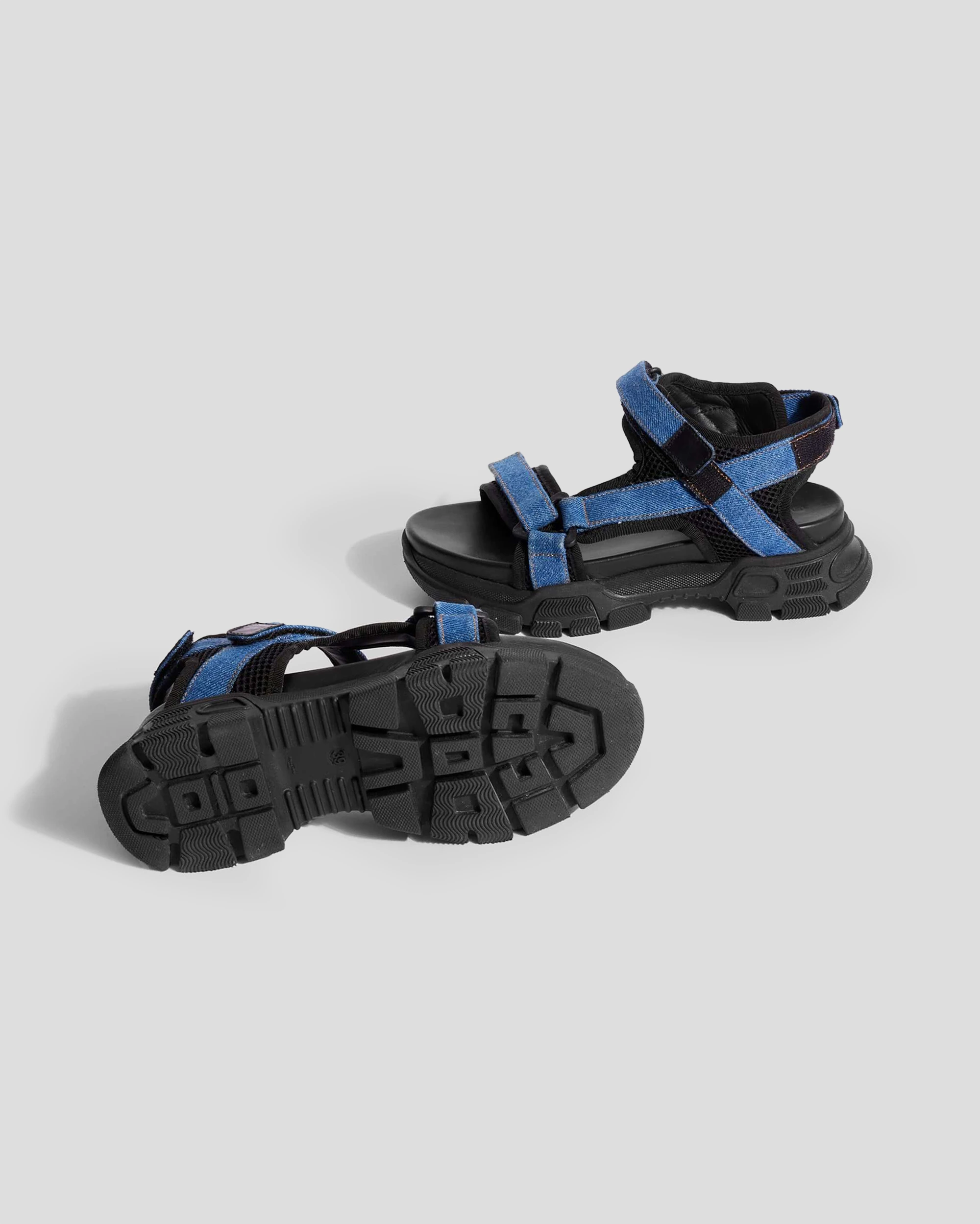 Travis sandals in denim I Heimstone