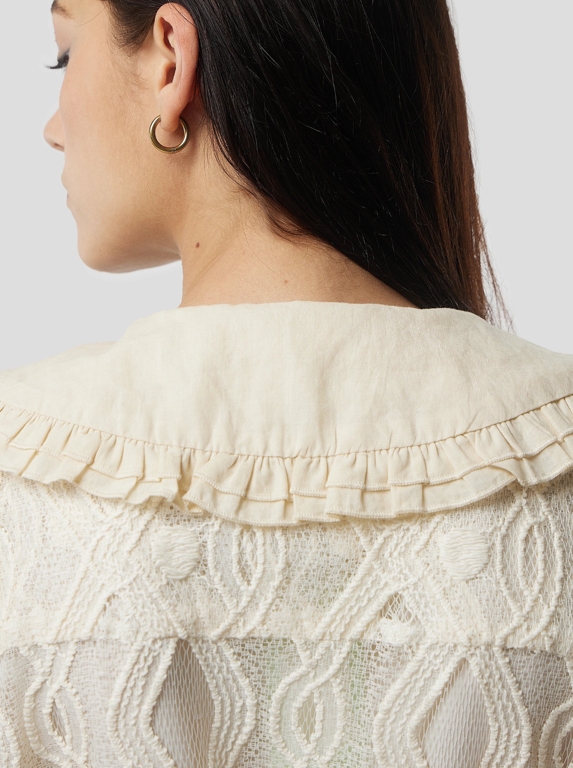 Trigaliere Shirt in Shetland Lace