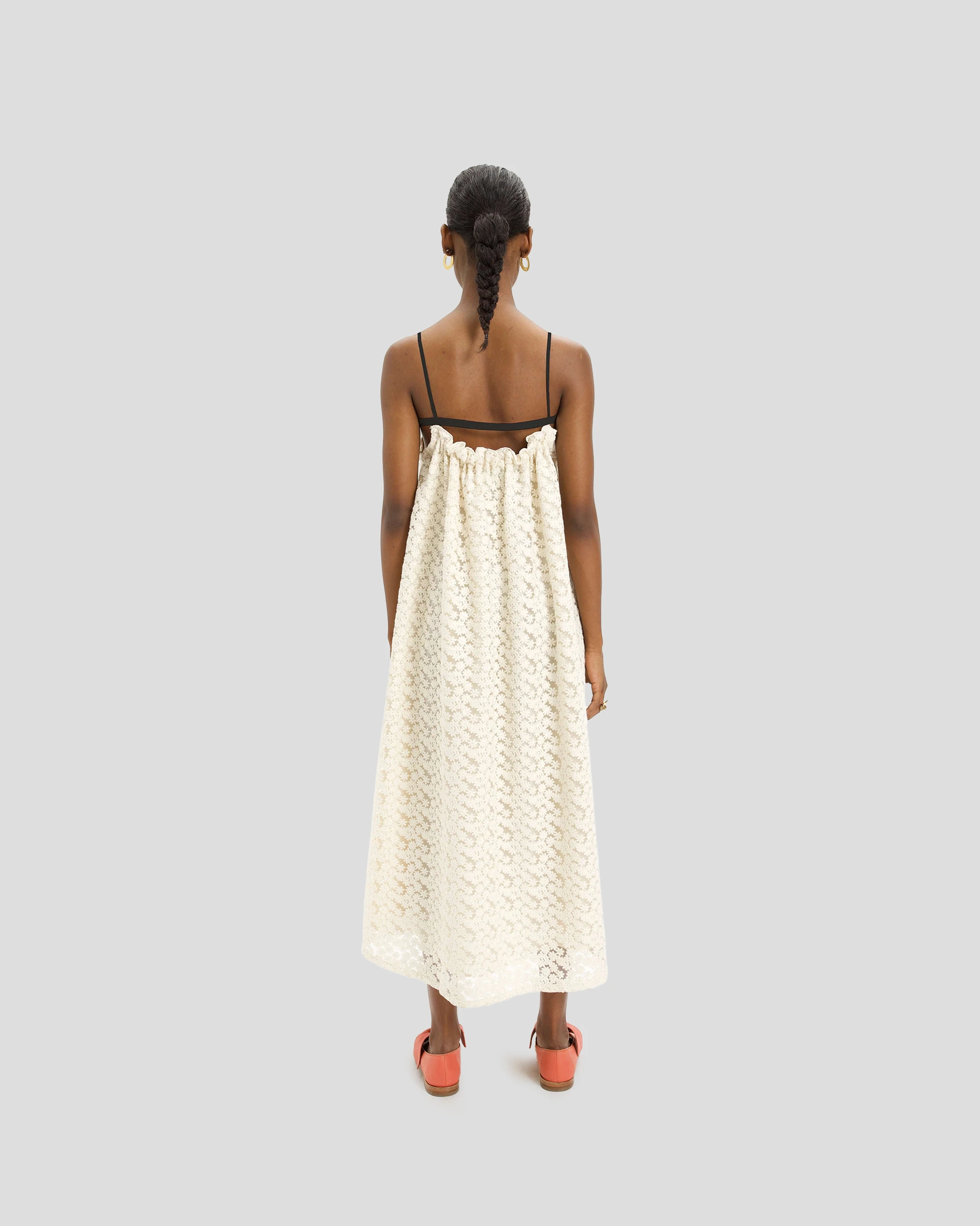 Vickie Dress in Albatre Lace