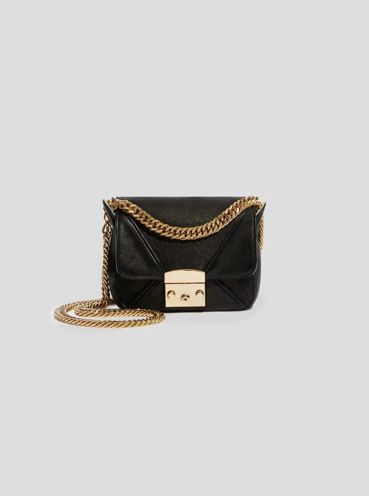 Vivian Handbag in Black Leather