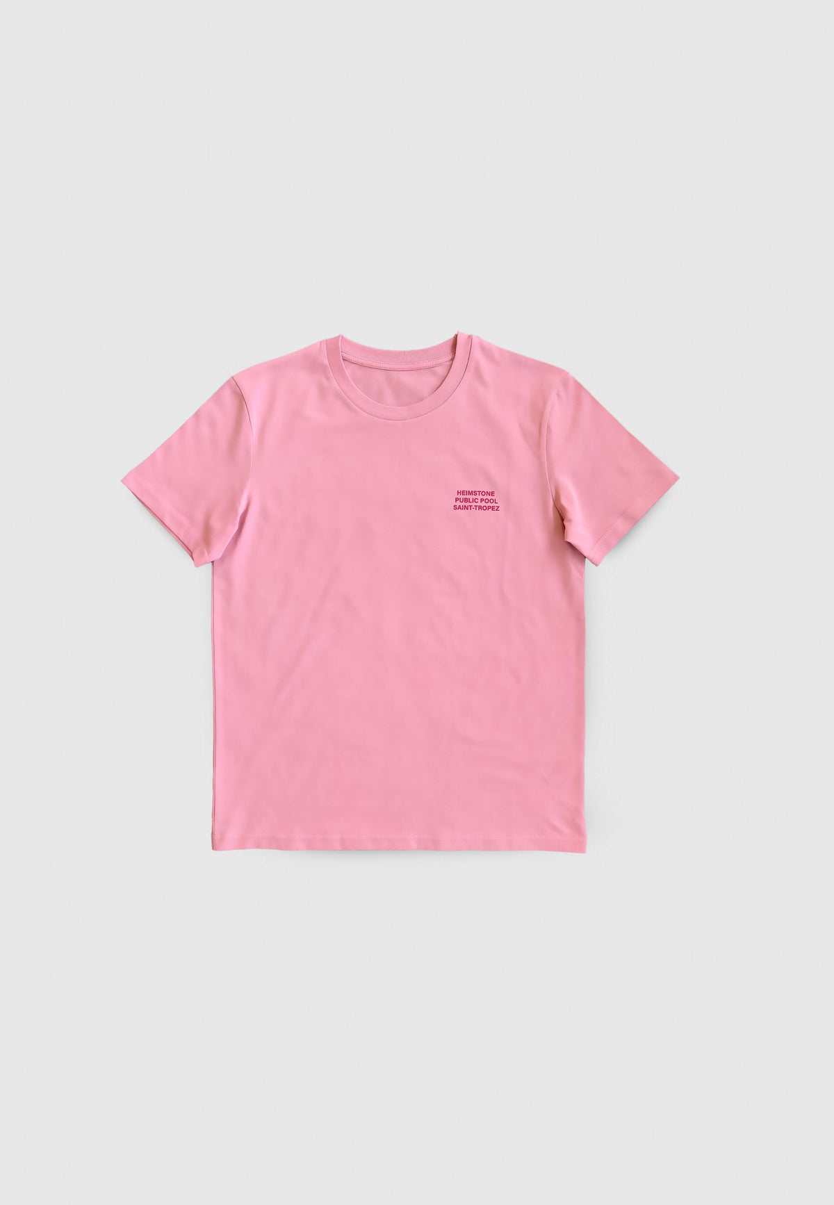 T-shirt in pink cotton