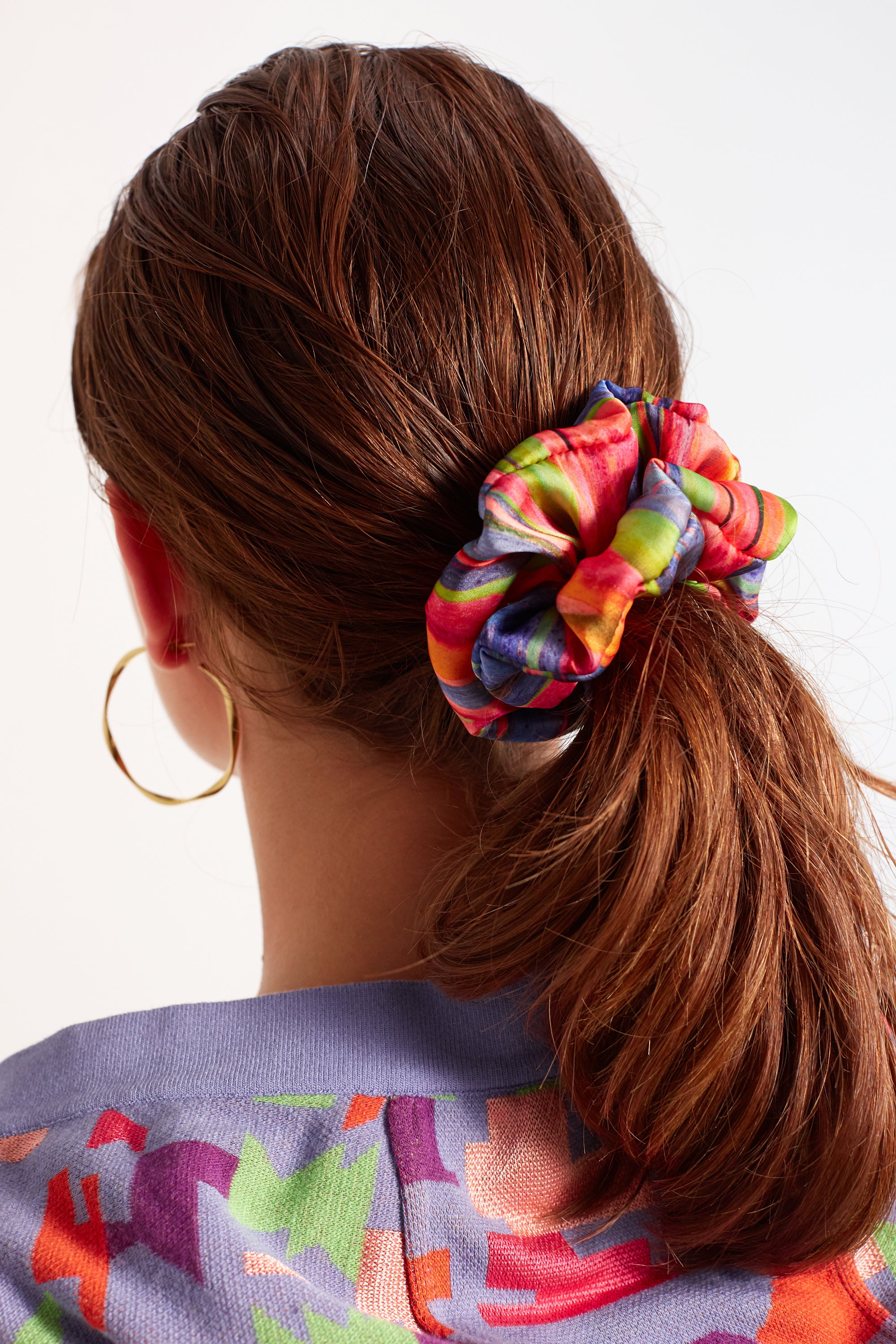 Scrunchie in Wynwood print