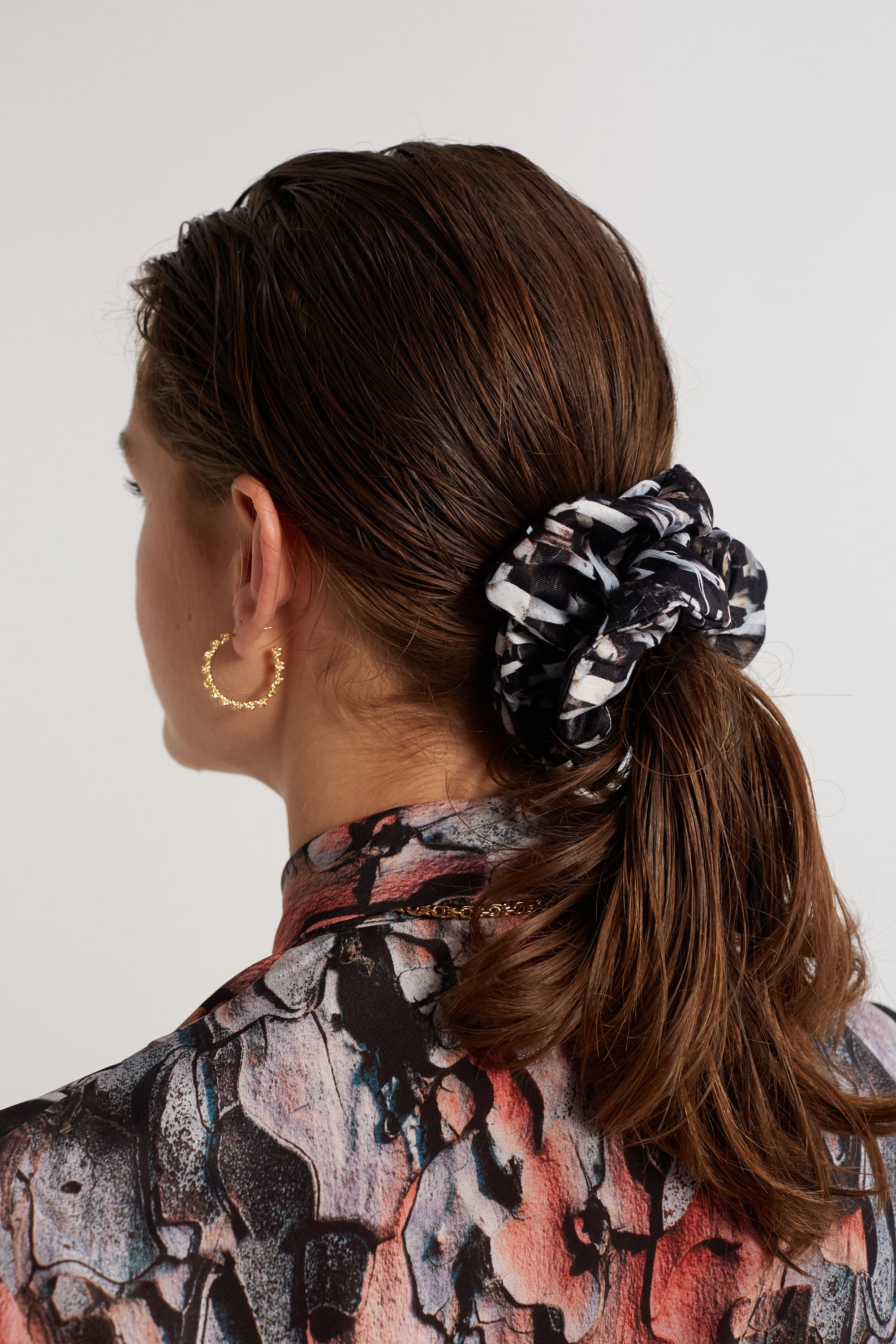 Scrunchie in Algue