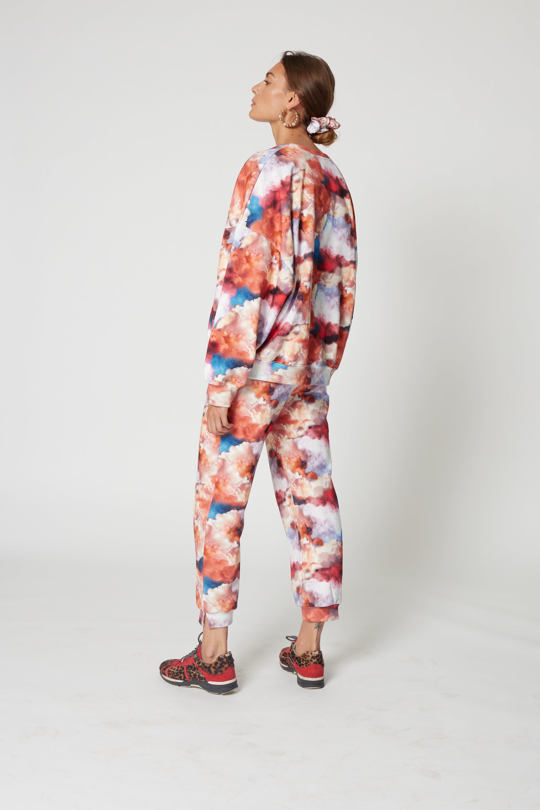 Melchior pants in Madone print