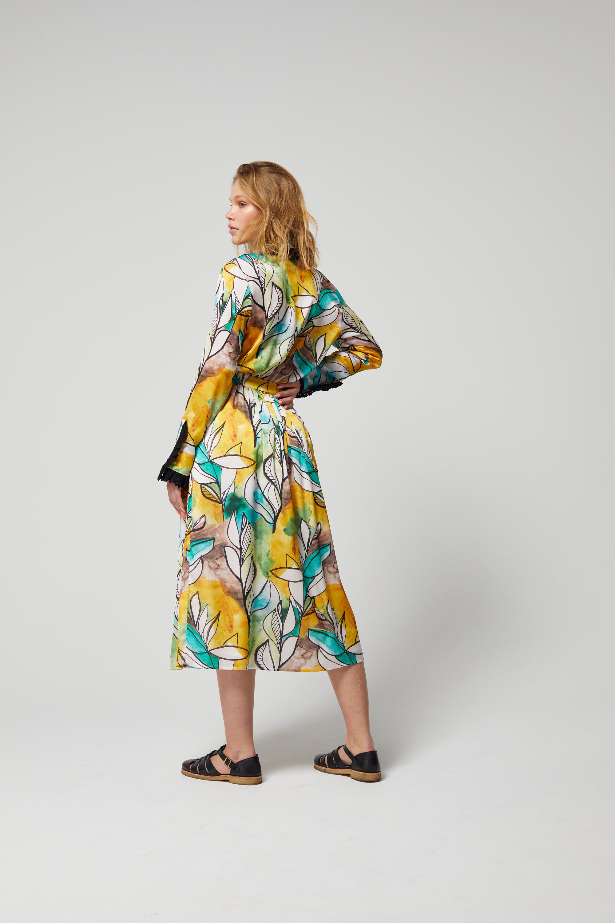 Orso skirt in Landscape print