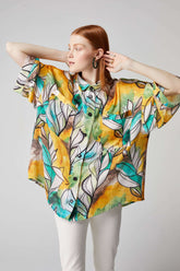 Astrée shirt in Landscape print | Heimstone