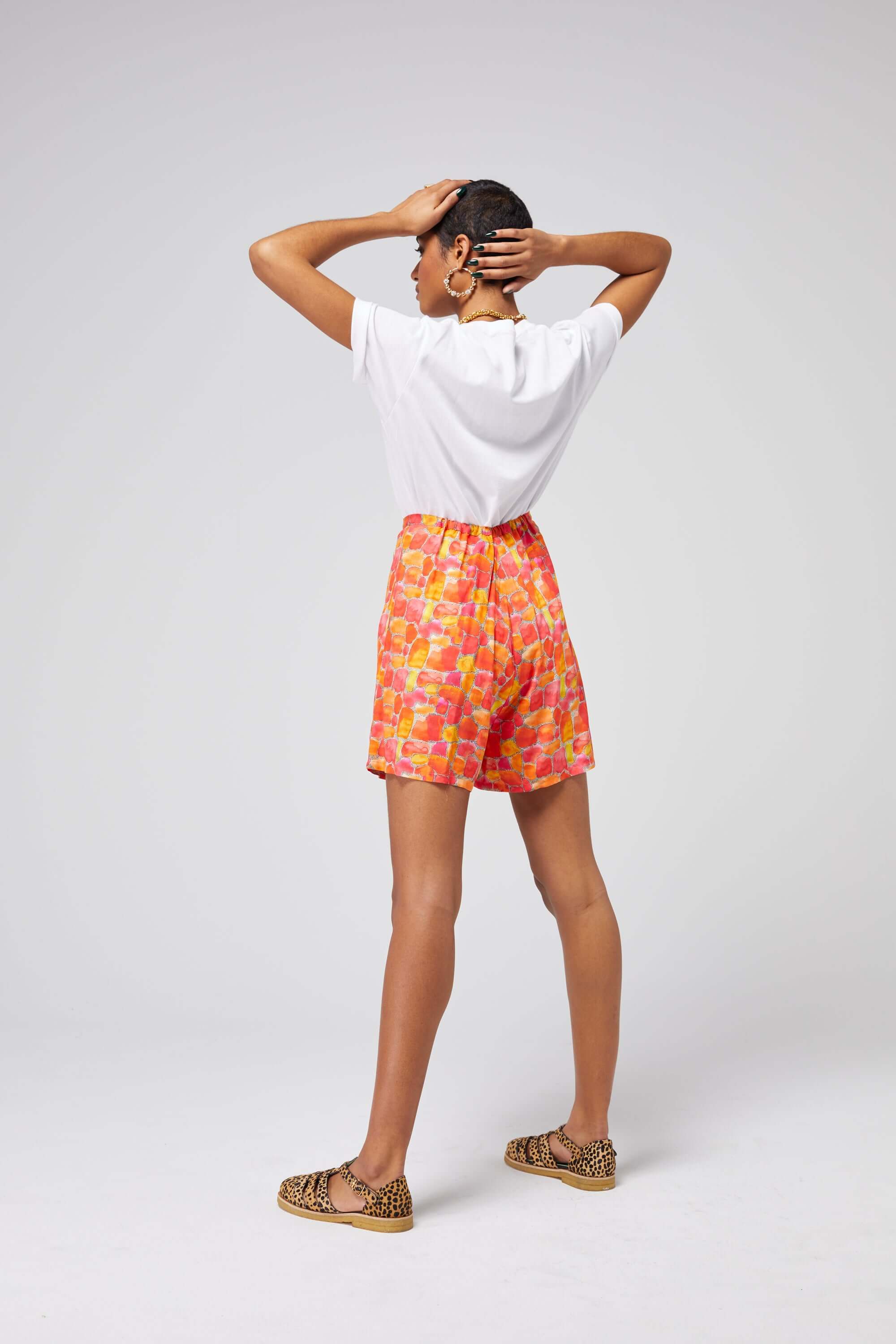 Doll short in Sun Kiss print