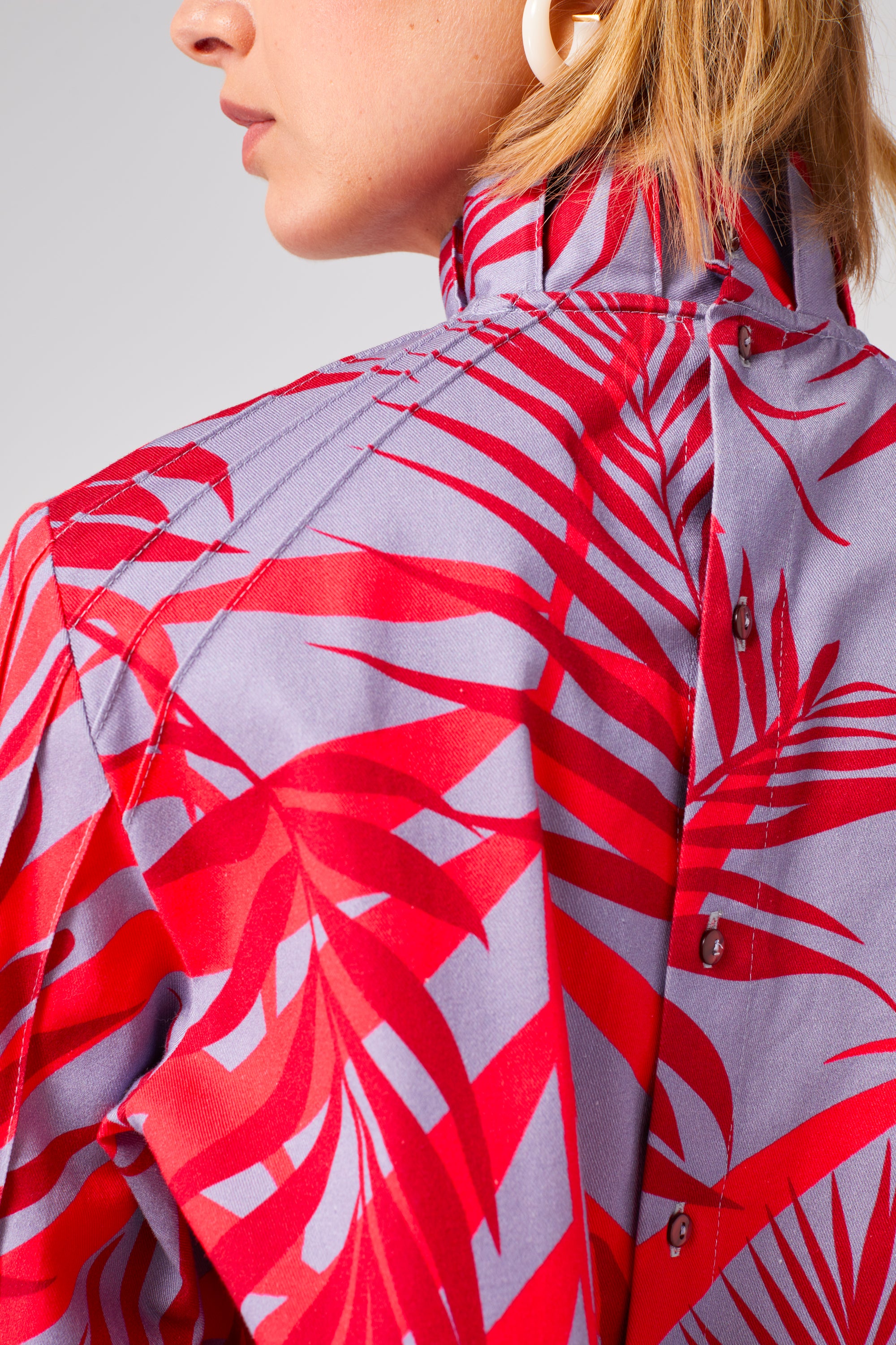 Chemise Muse en imprimé Flamingo