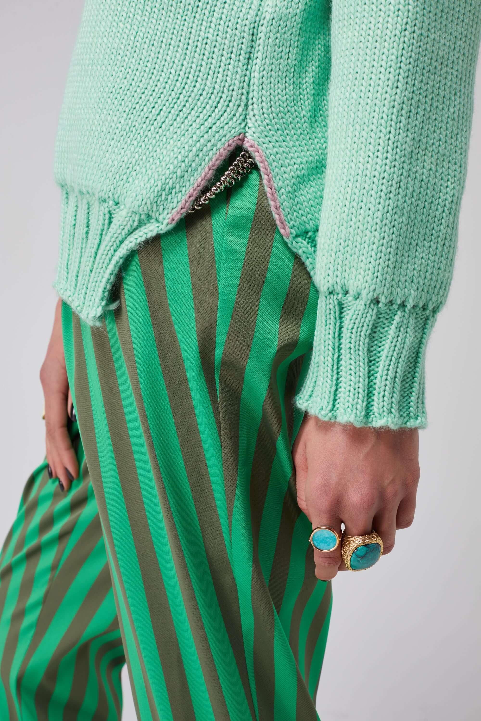 Bobbi sweater in Lake knit | Heimstone