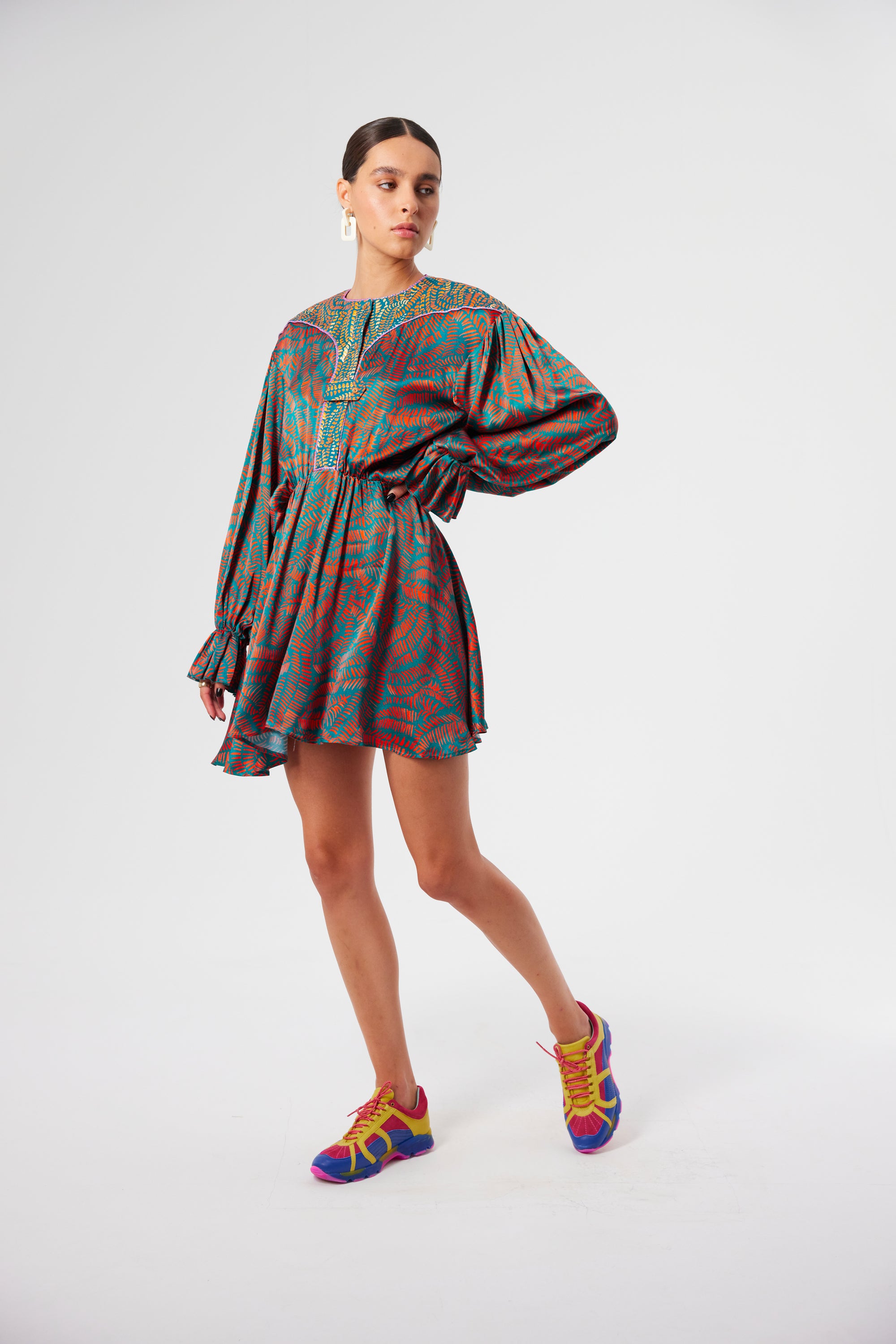 Trigalière dress in Palmera print
