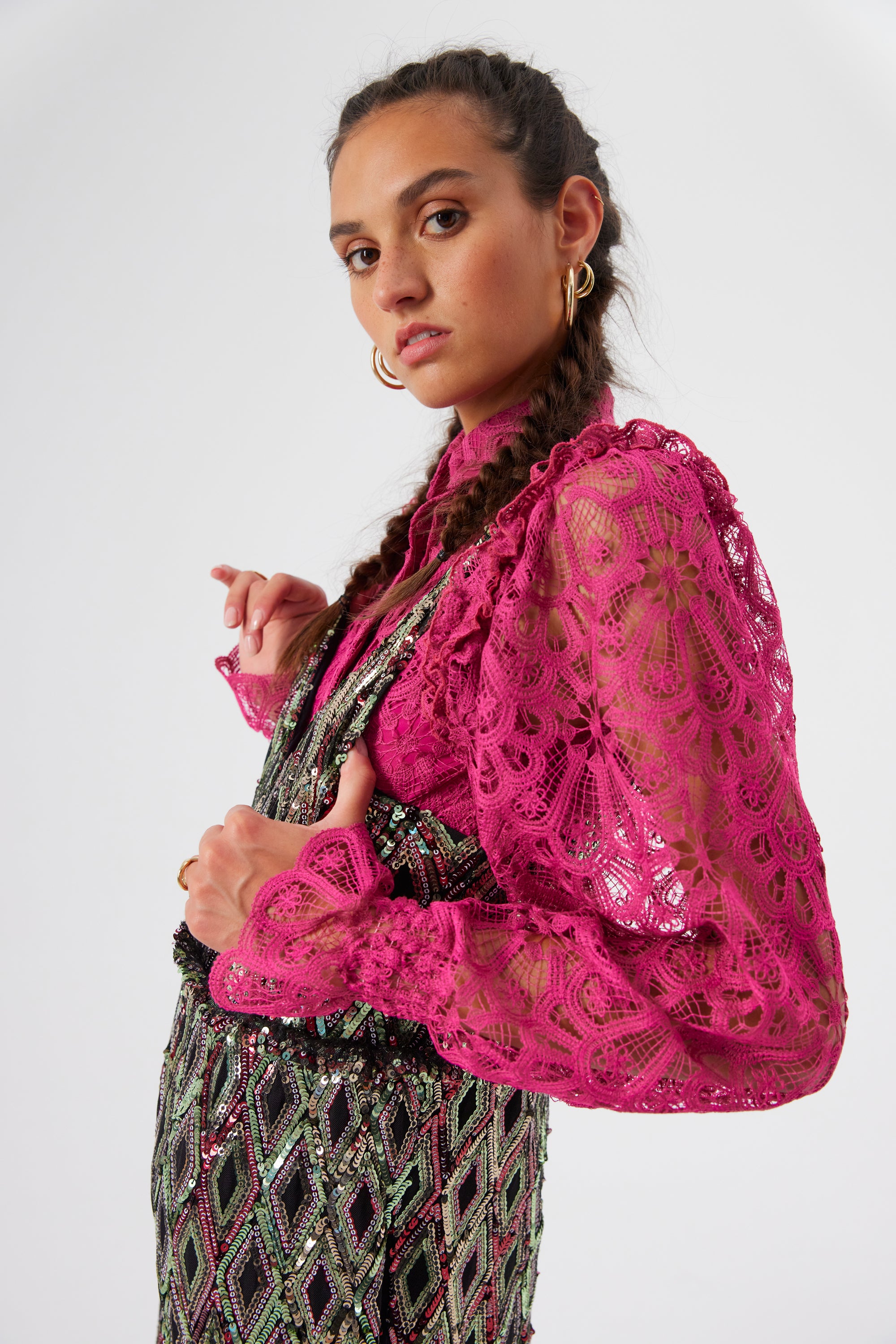 Chemise Imogen en dentelle Salsa