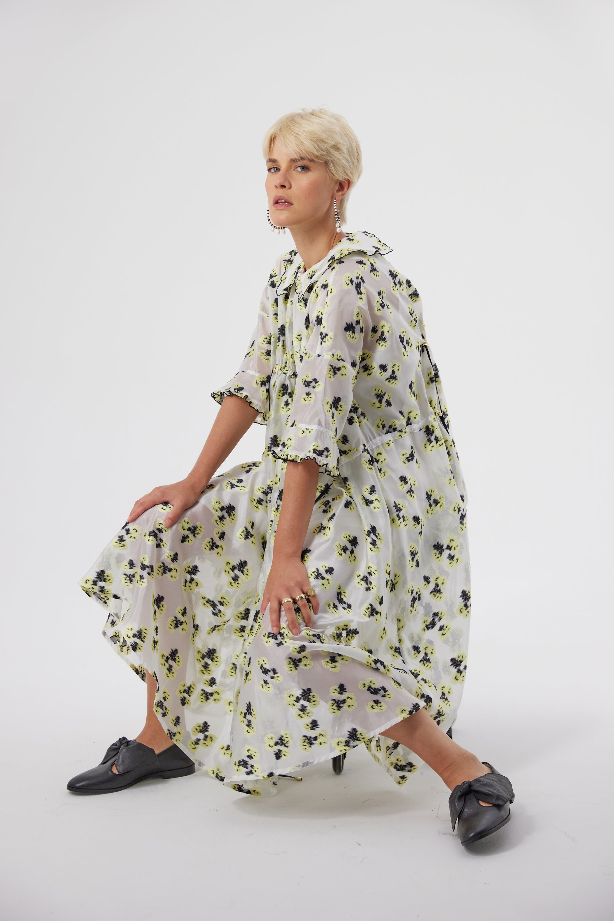 Robe Scarlett en broderie Luciole