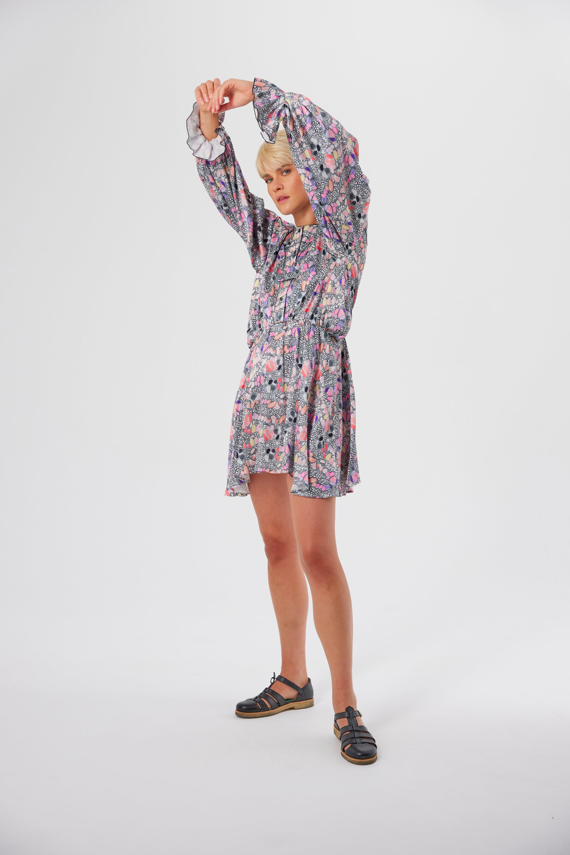 Trigalière dress in Mochi print