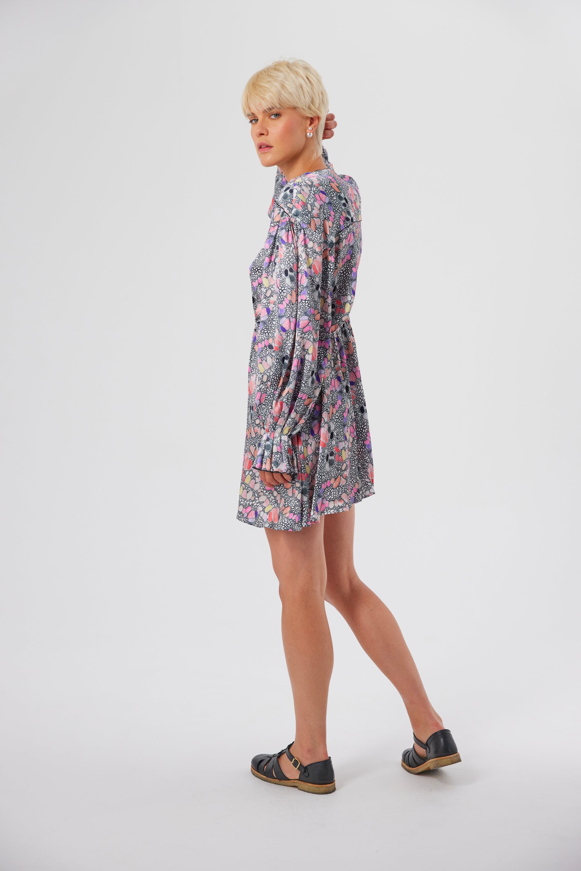 Trigalière dress in Mochi print