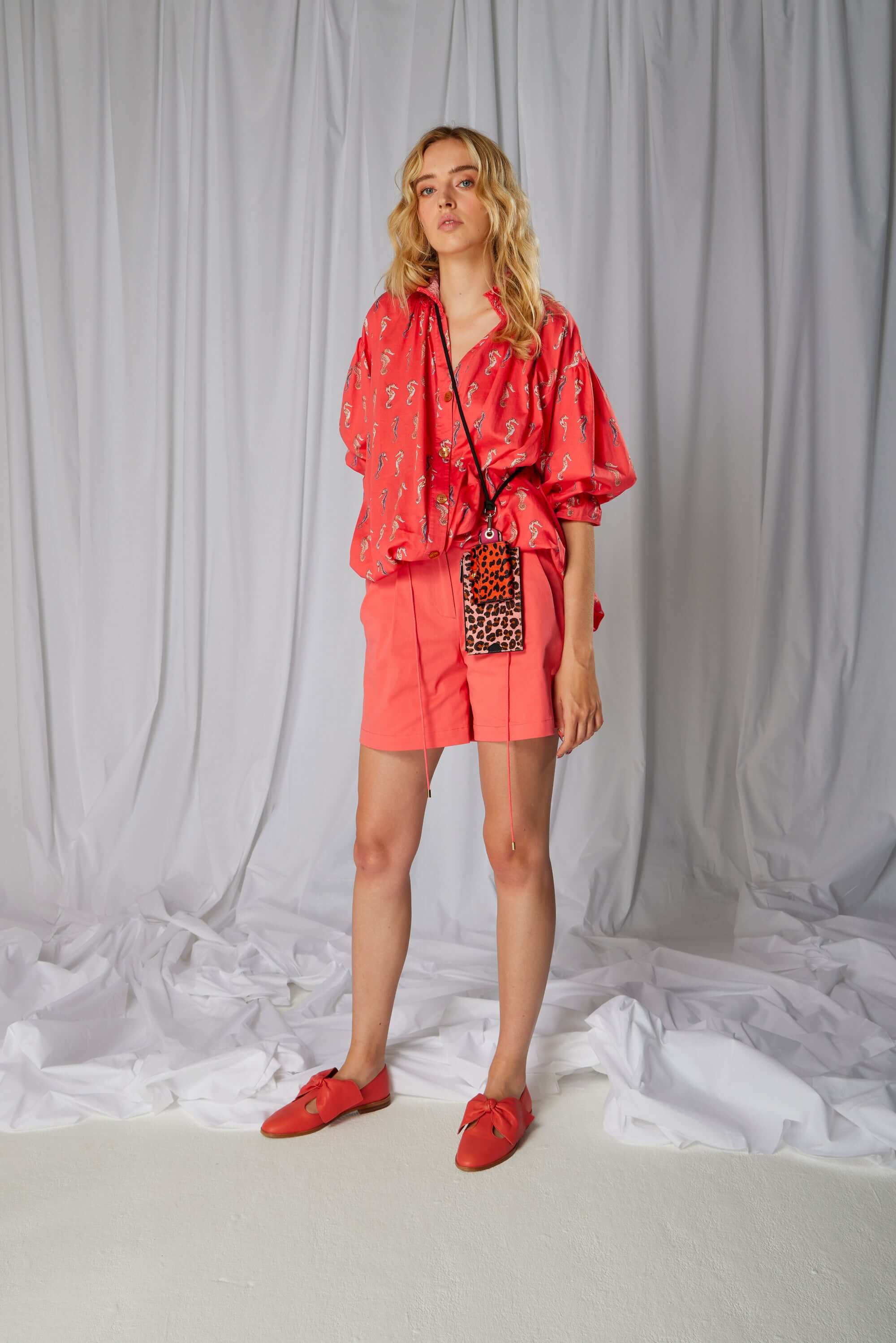 Owen tunic in Gravure print