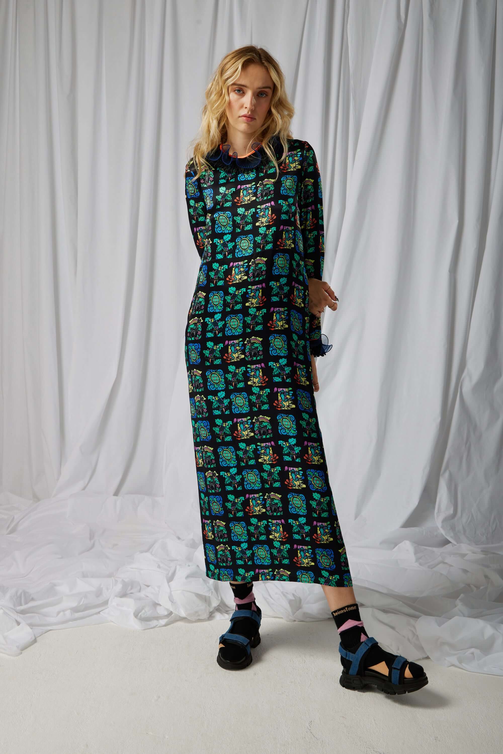 Marshall dress in Moonlight print