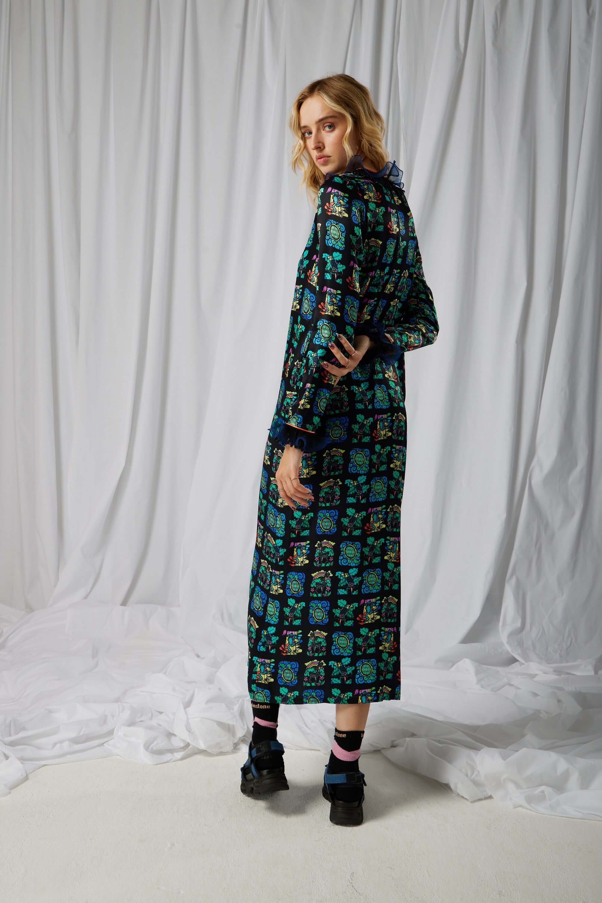 Marshall dress in Moonlight print