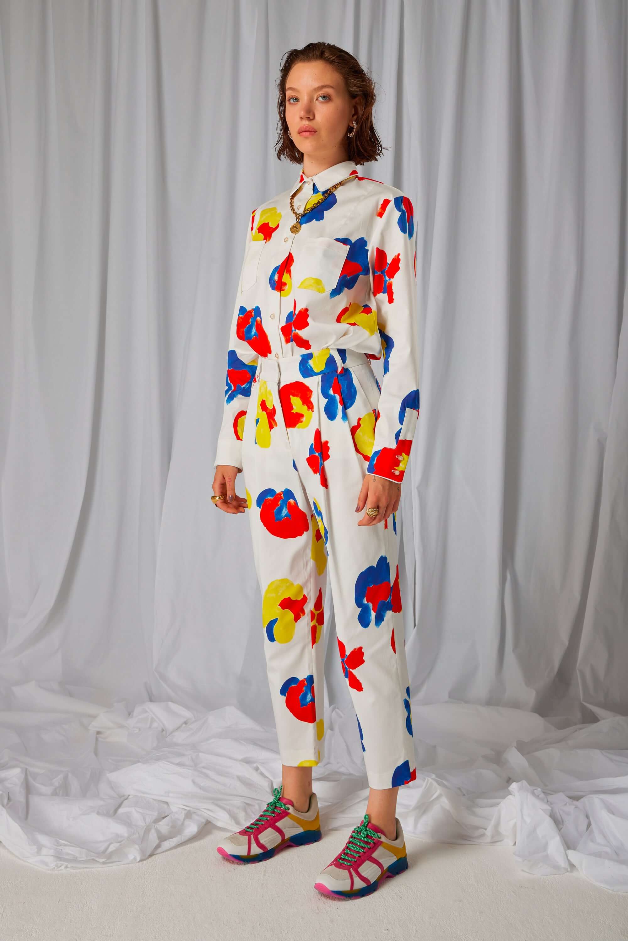Dori shirt in Primary print