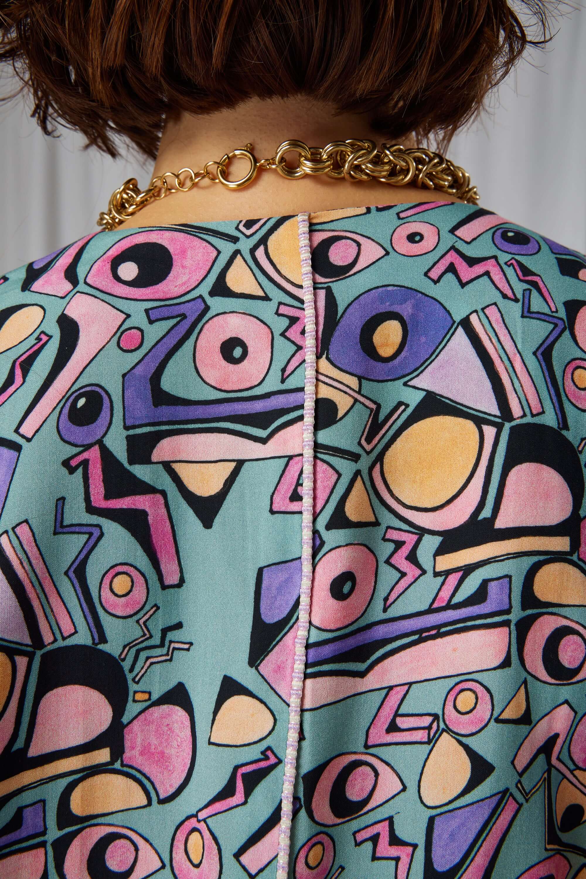 Goa jumpsuit in Miami Factory print