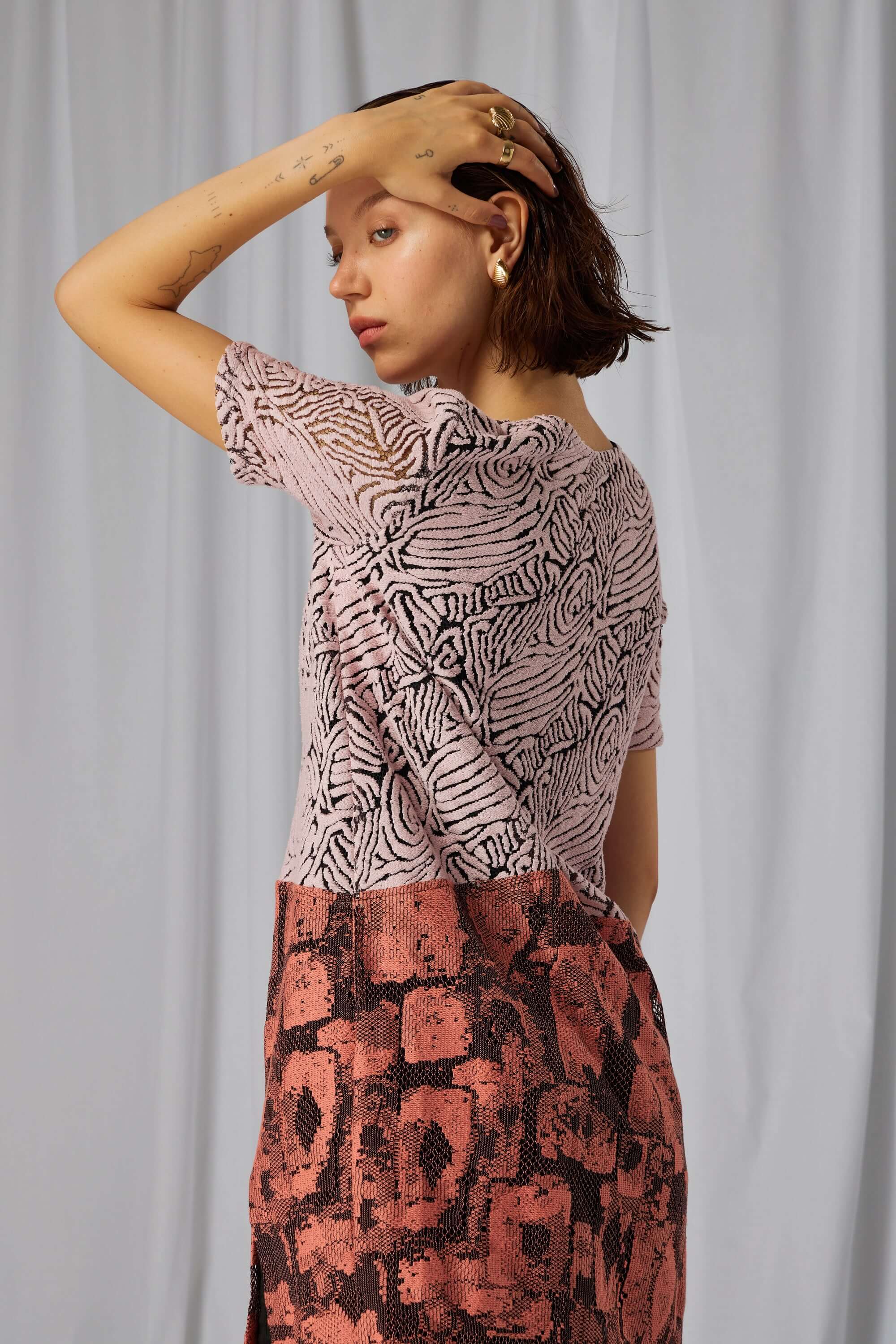 Robe Egon en dentelle Organique