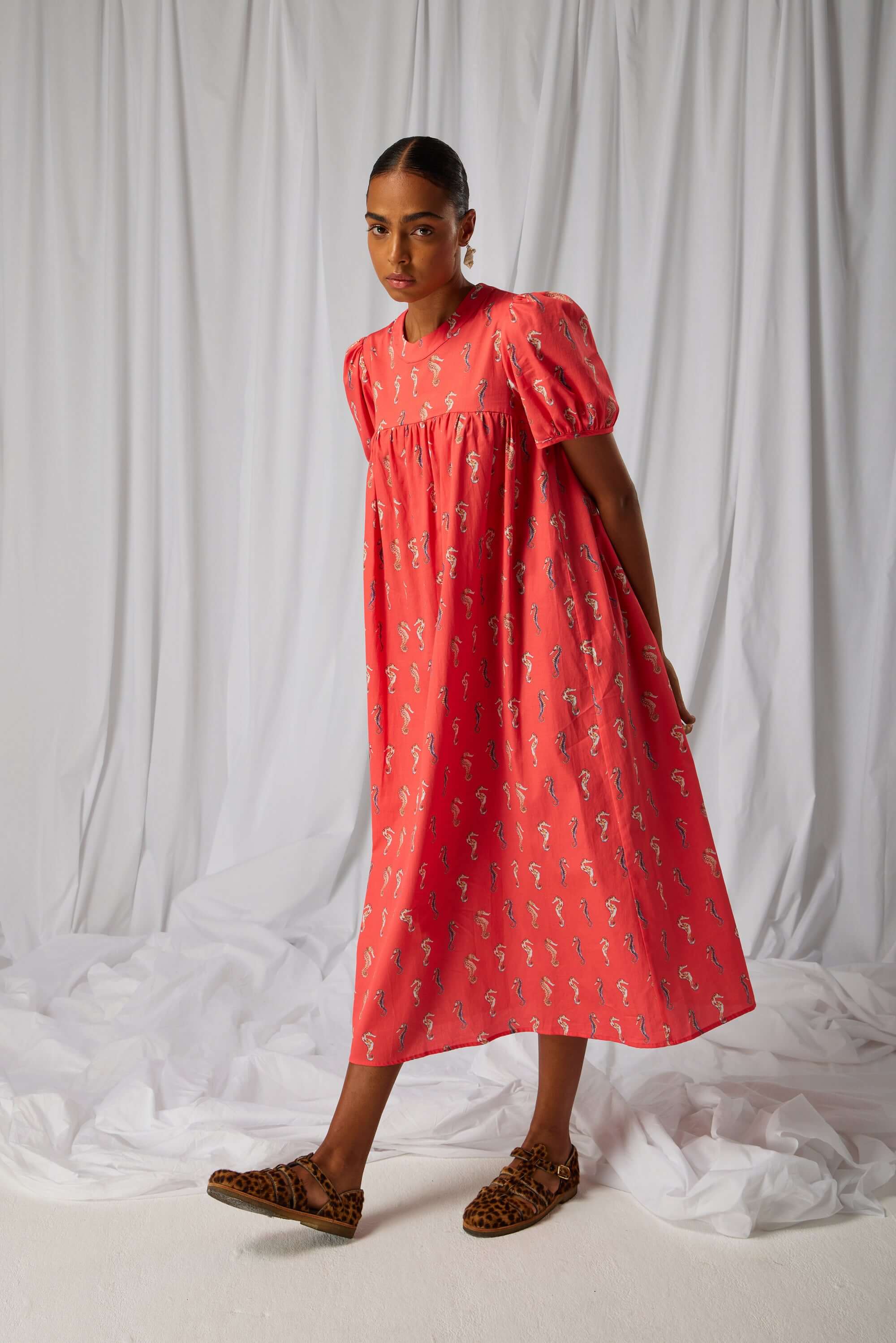 Gaya dress in Gravure print