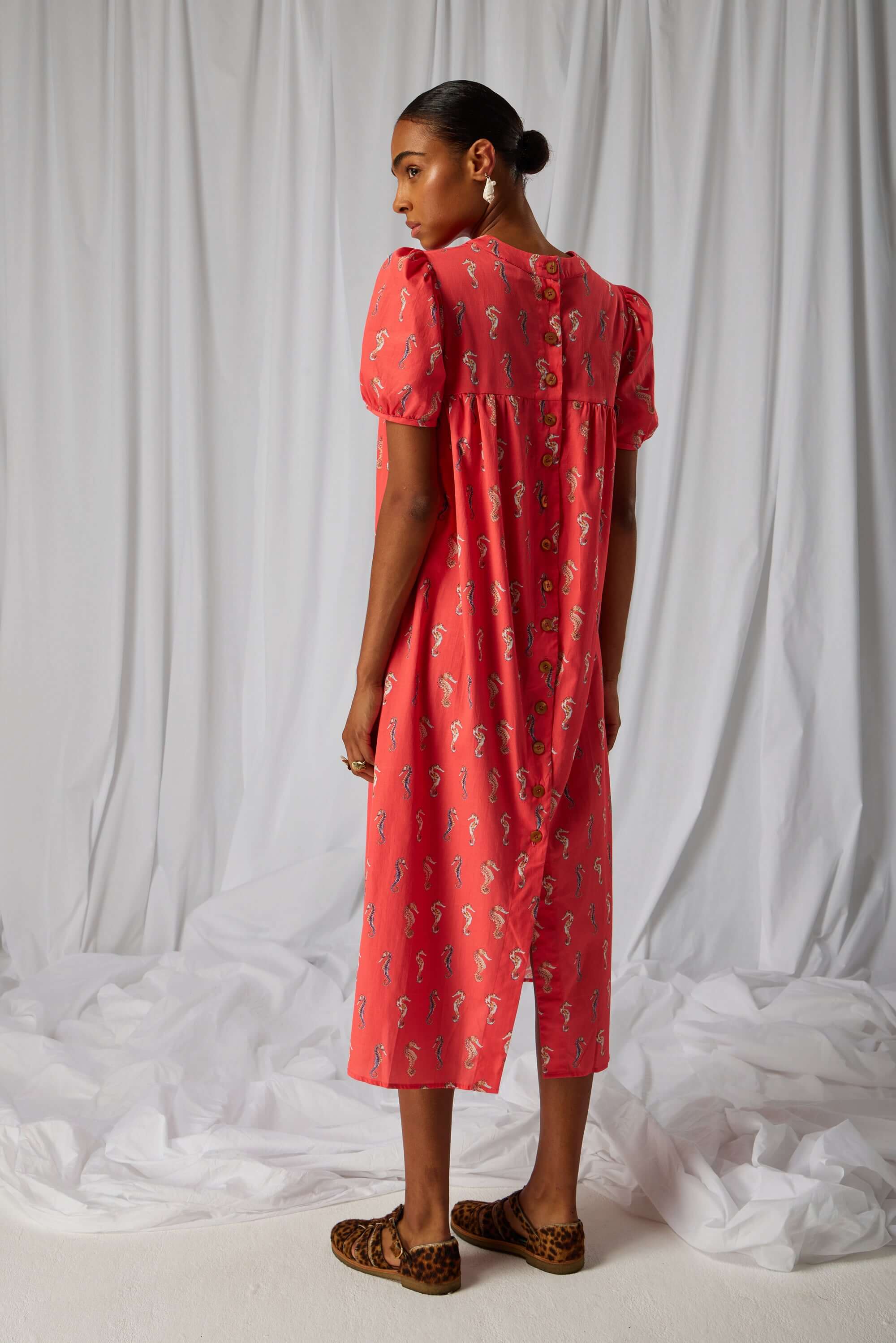Gaya dress in Gravure print